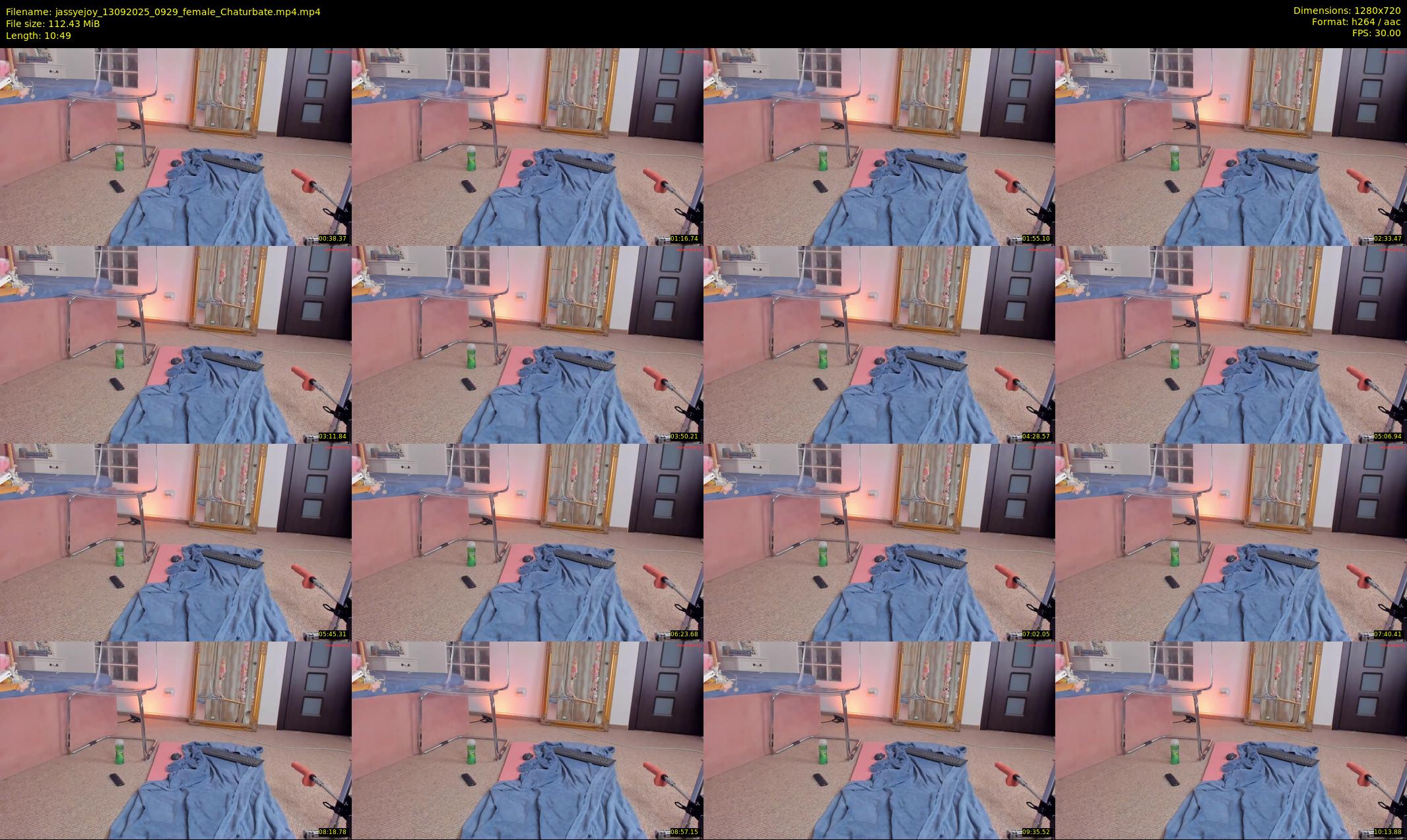 jassyejoy — 11 minute Chaturbate female cam show recording, 720p, Sep 13, 2025