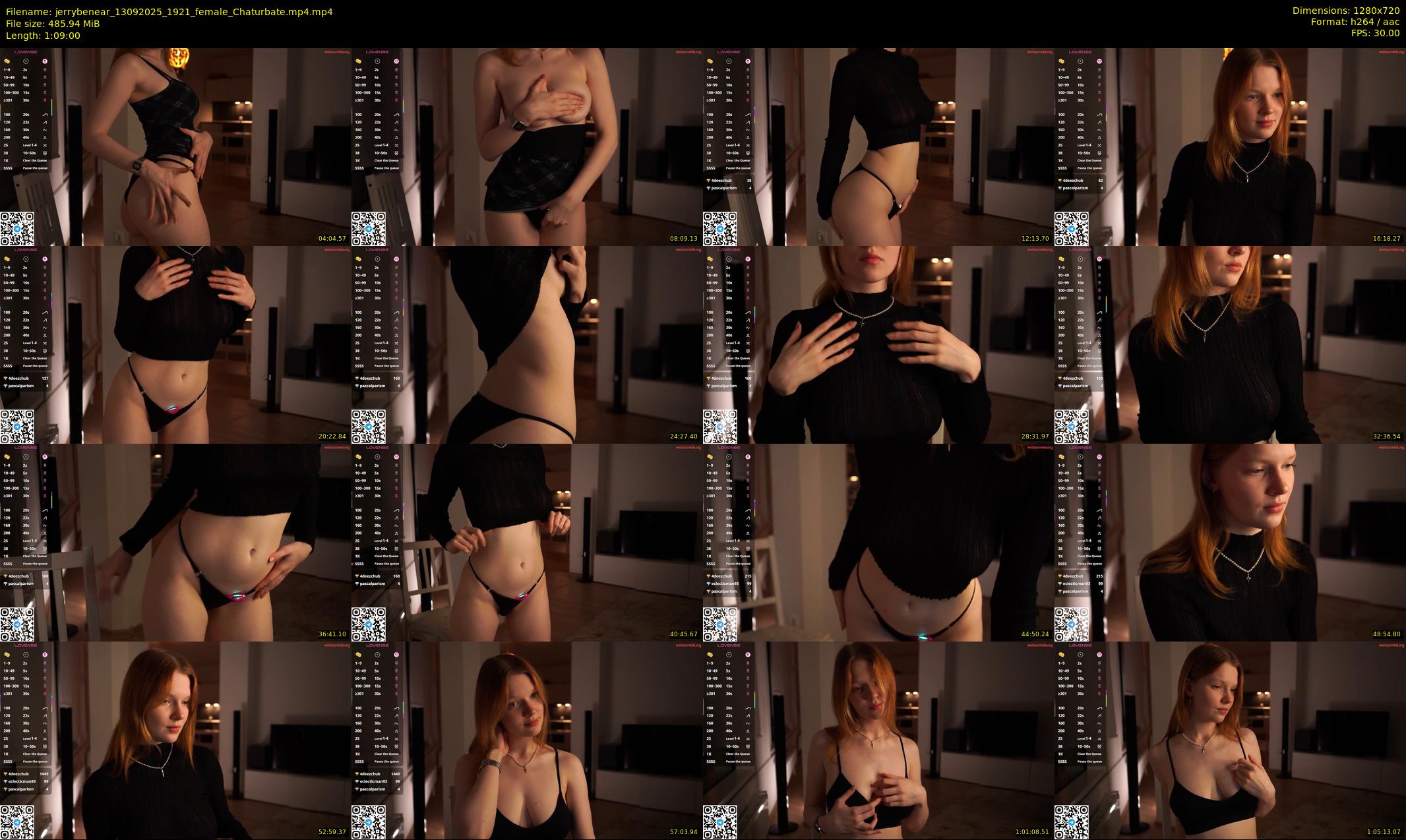 jerrybenear — 69 minute Chaturbate female cam show recording, 720p, Sep 13, 2025