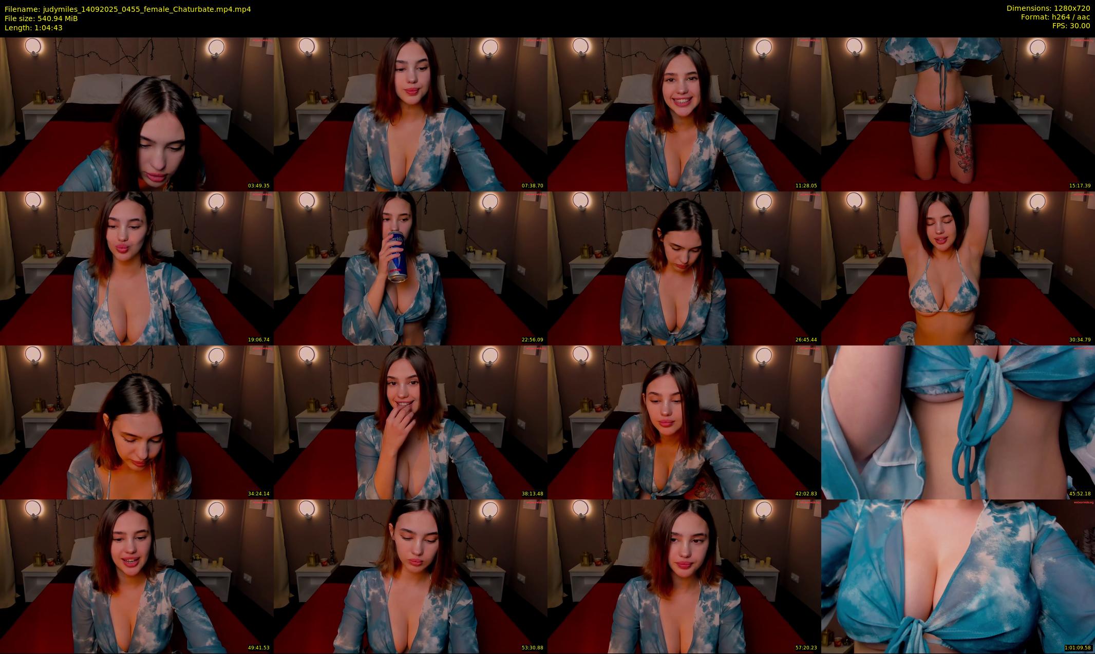 judymiles — 65 minute Chaturbate female cam show recording, 720p, Sep 14, 2025