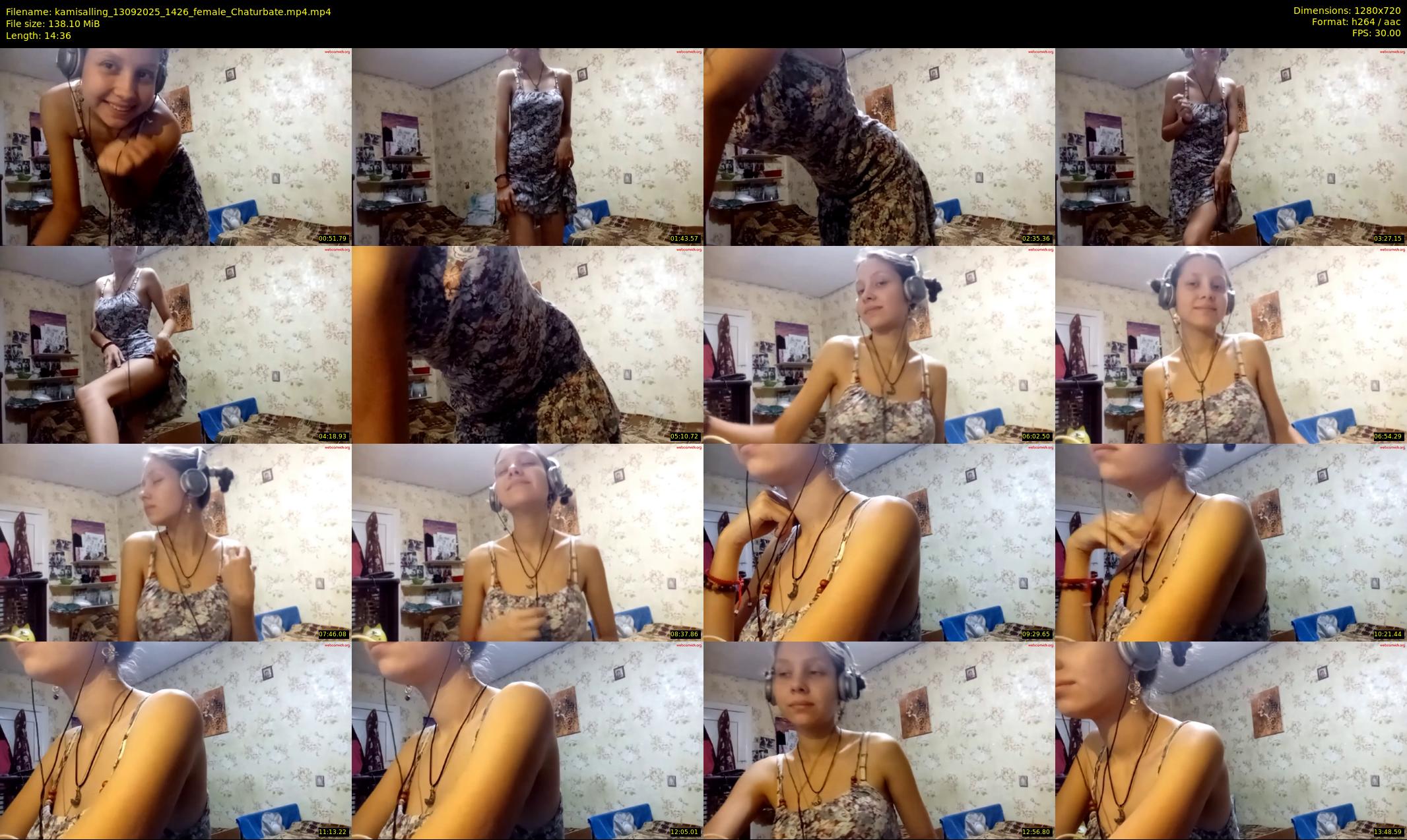 kamisalling — 15 minute Chaturbate female cam show recording, 720p, Sep 13, 2025