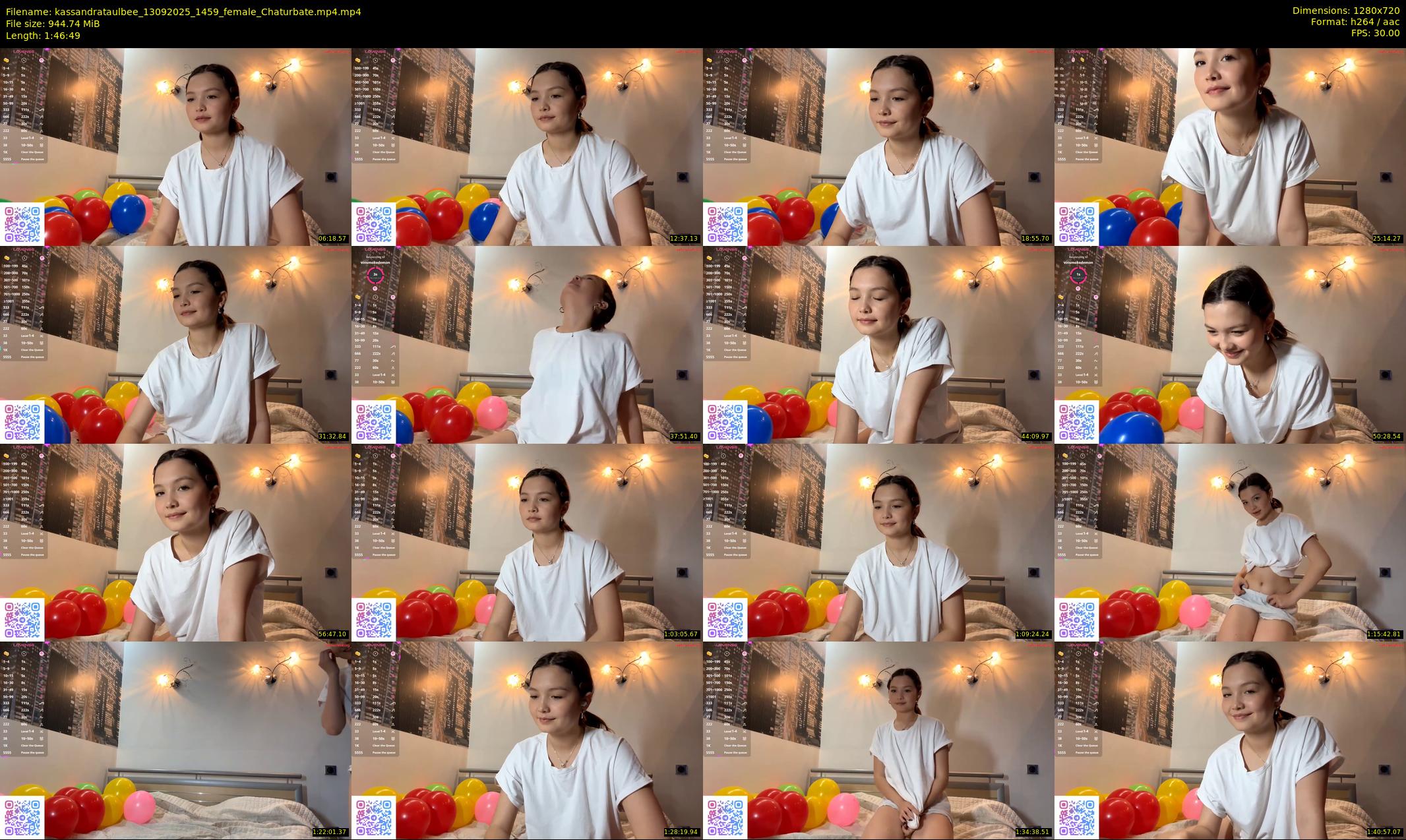 kassandrataulbee — 107 minute Chaturbate female cam show recording, 720p, Sep 13, 2025