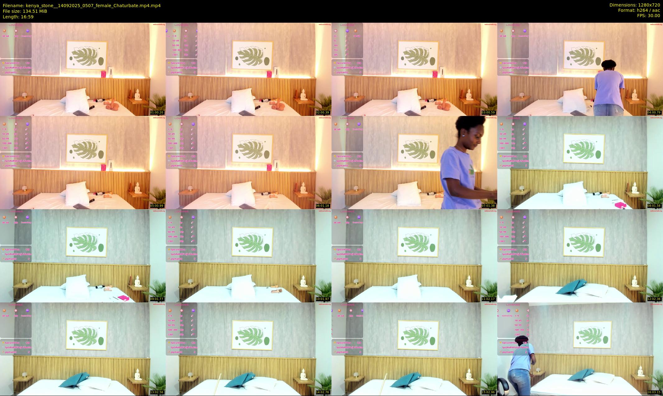 kenya_stone_ — 17 minute Chaturbate female cam show recording, 720p, Sep 14, 2025