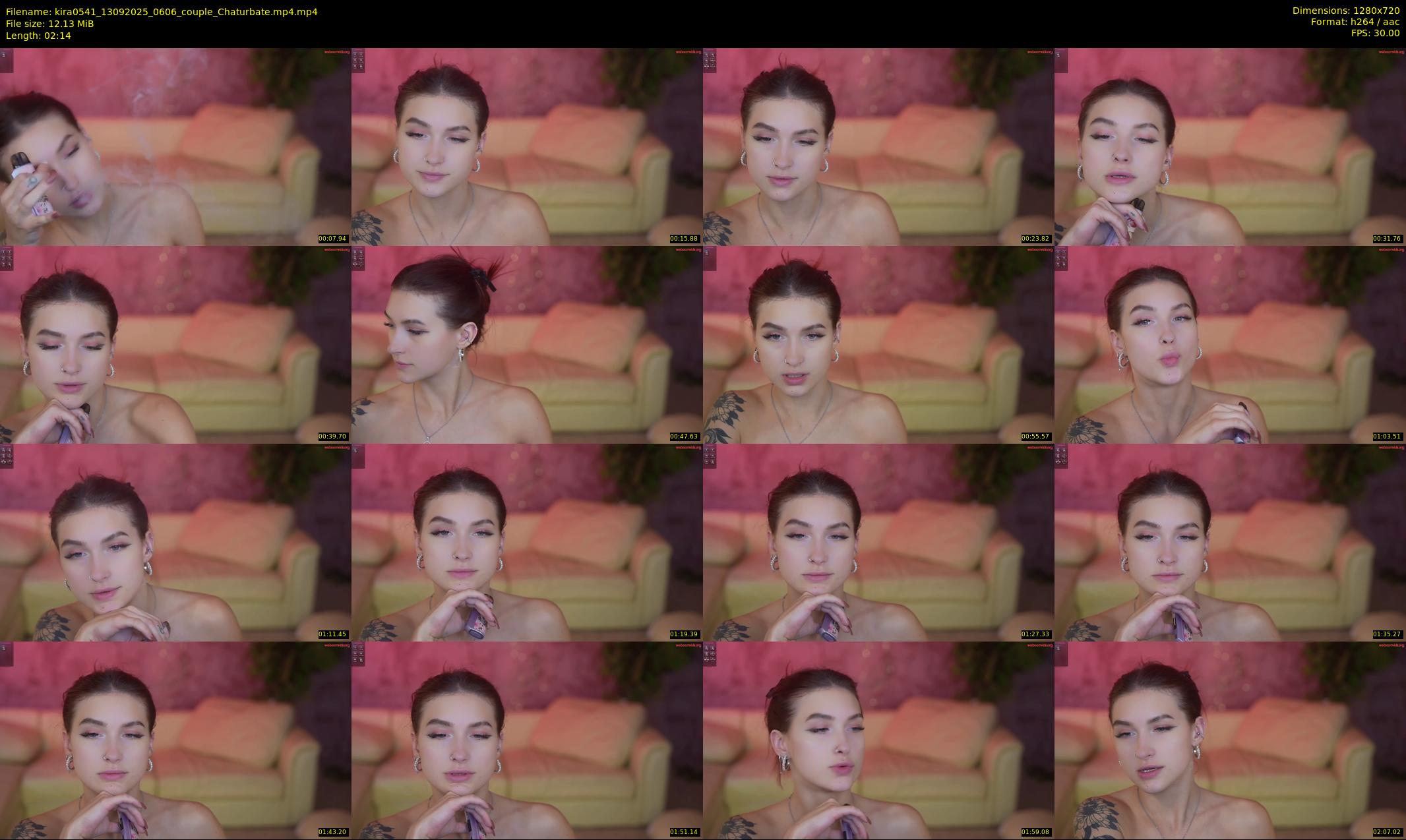 kira0541 — 3 minute Chaturbate couple cam show recording, 720p, Sep 13, 2025