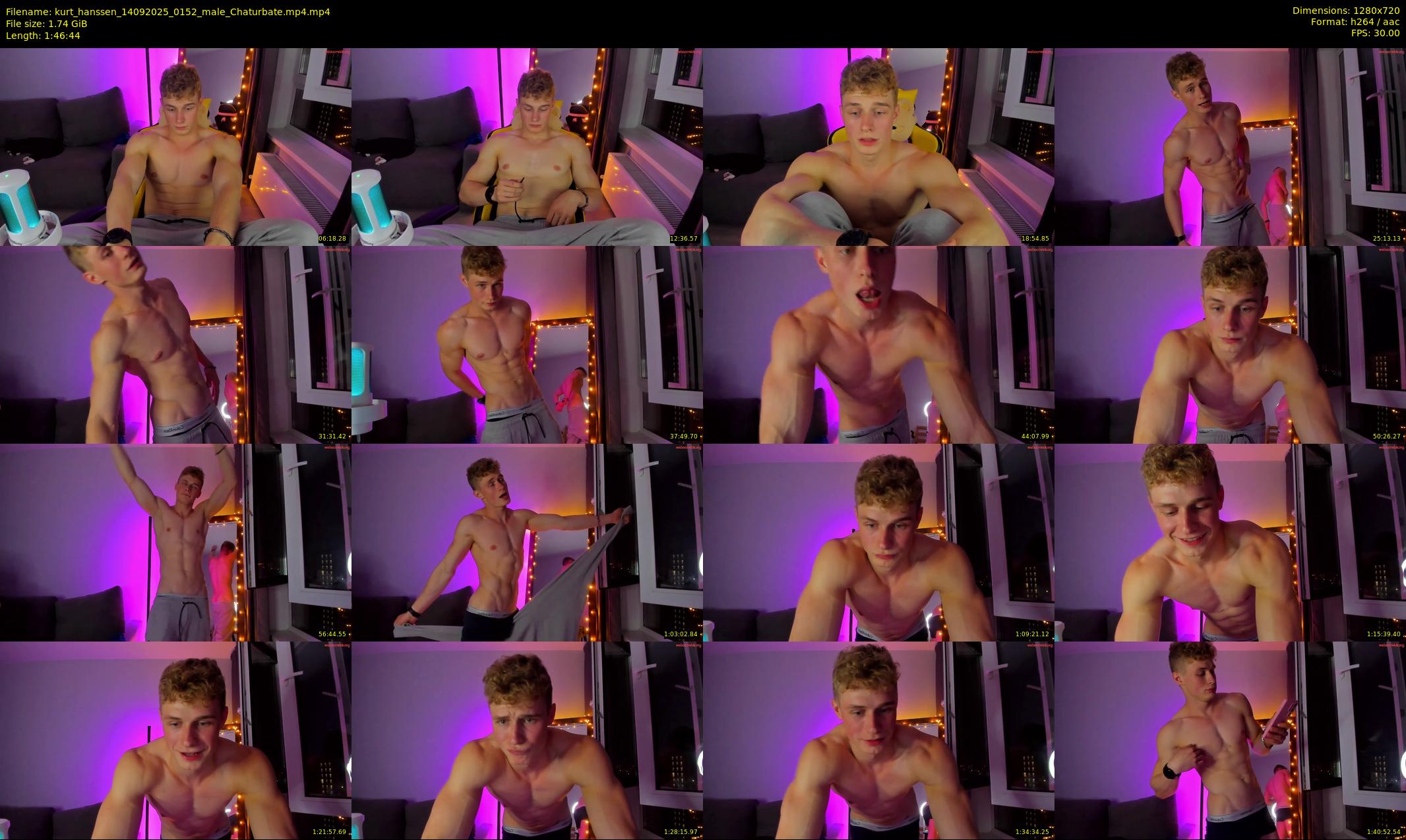kurt_hanssen — 107 minute Chaturbate male cam show recording, 720p, Sep 14, 2025