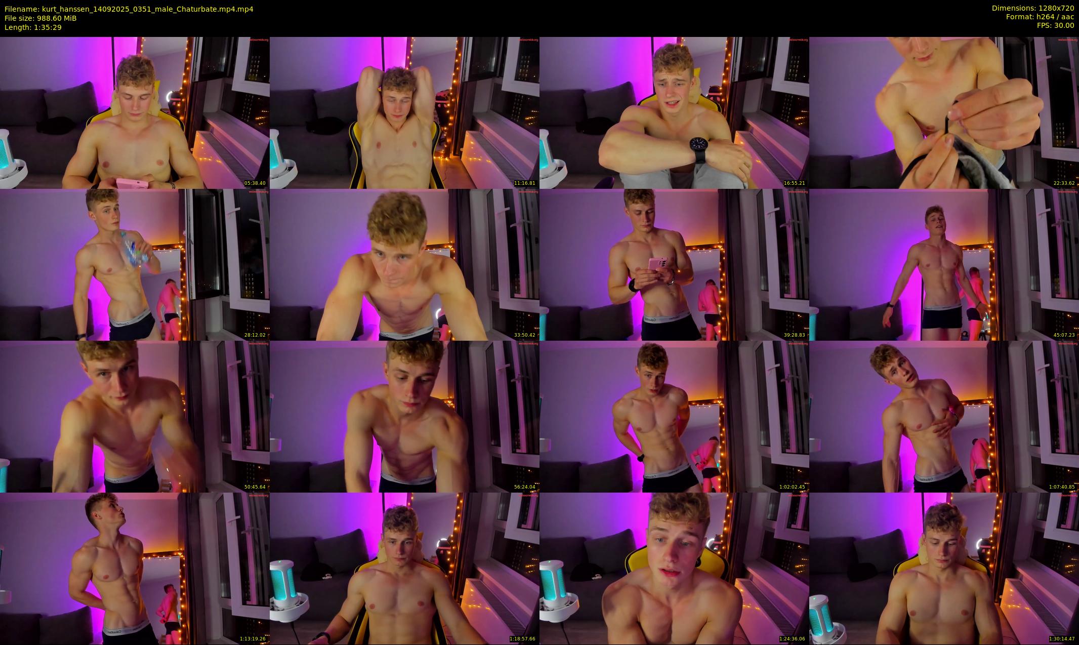 kurt_hanssen — 96 minute Chaturbate male cam show recording, 720p, Sep 14, 2025