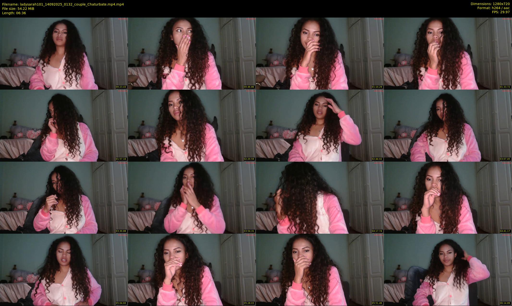 ladysarah101 — 7 minute Chaturbate couple cam show recording, 720p, Sep 14, 2025