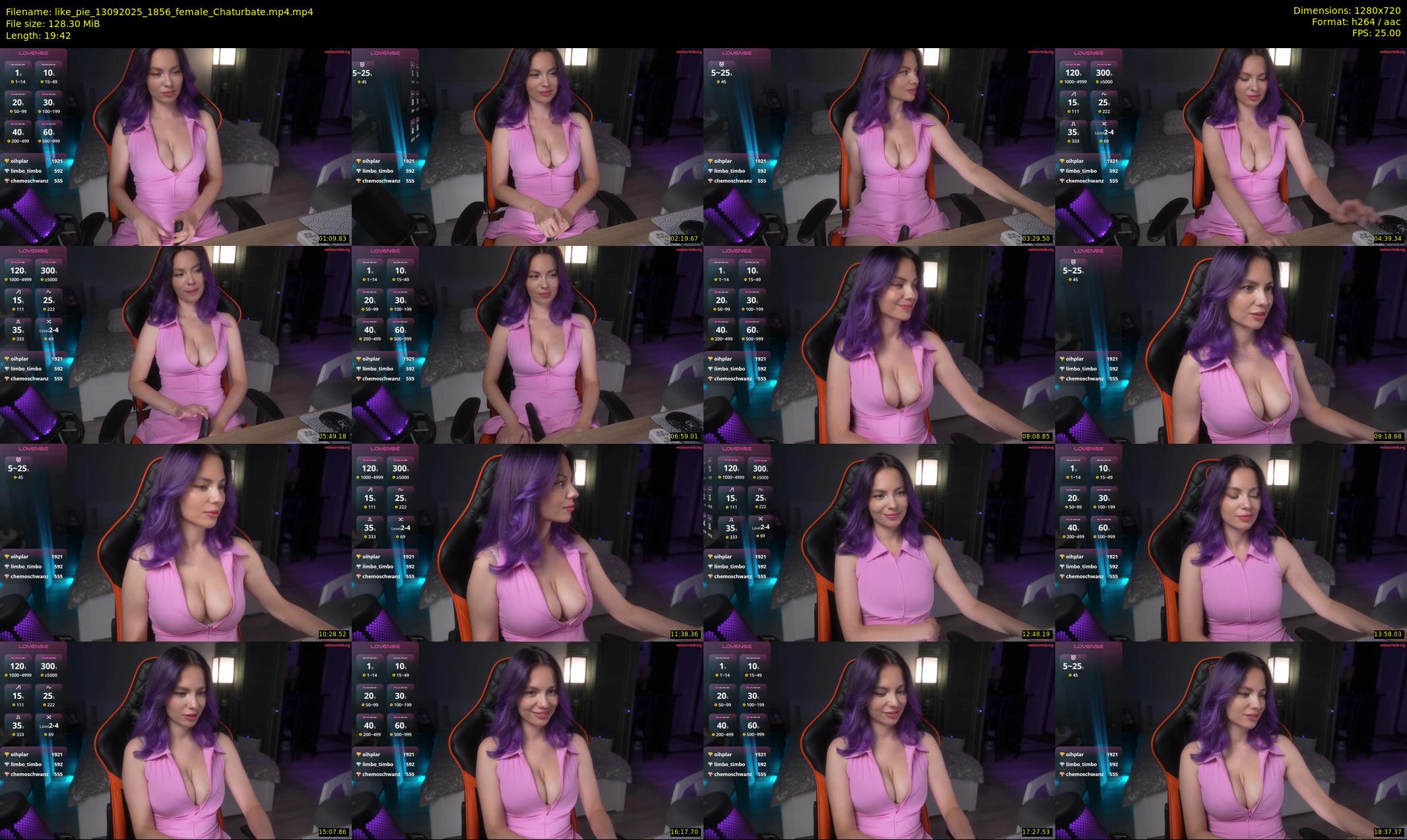 like_pie — 20 minute Chaturbate couple cam show recording, 720p, Sep 13, 2025