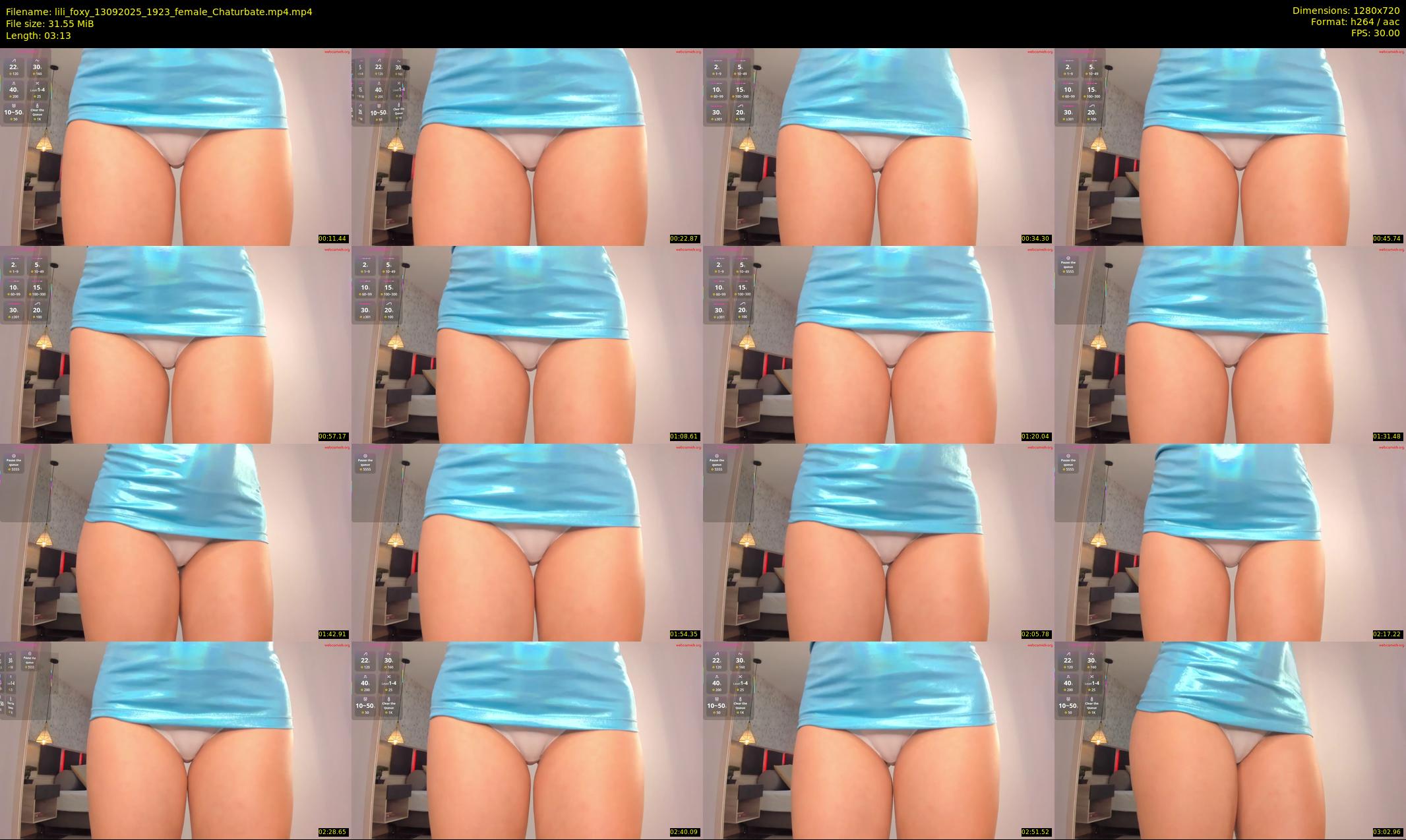 lili_foxy — 4 minute Chaturbate female cam show recording, 720p, Sep 13, 2025
