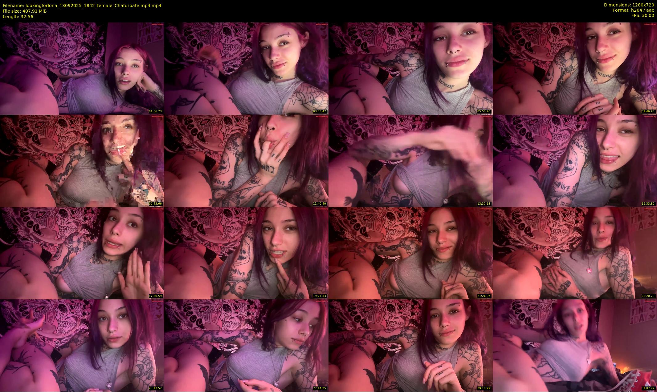 lookingforlona — 33 minute Chaturbate female cam show recording, 720p, Sep 13, 2025