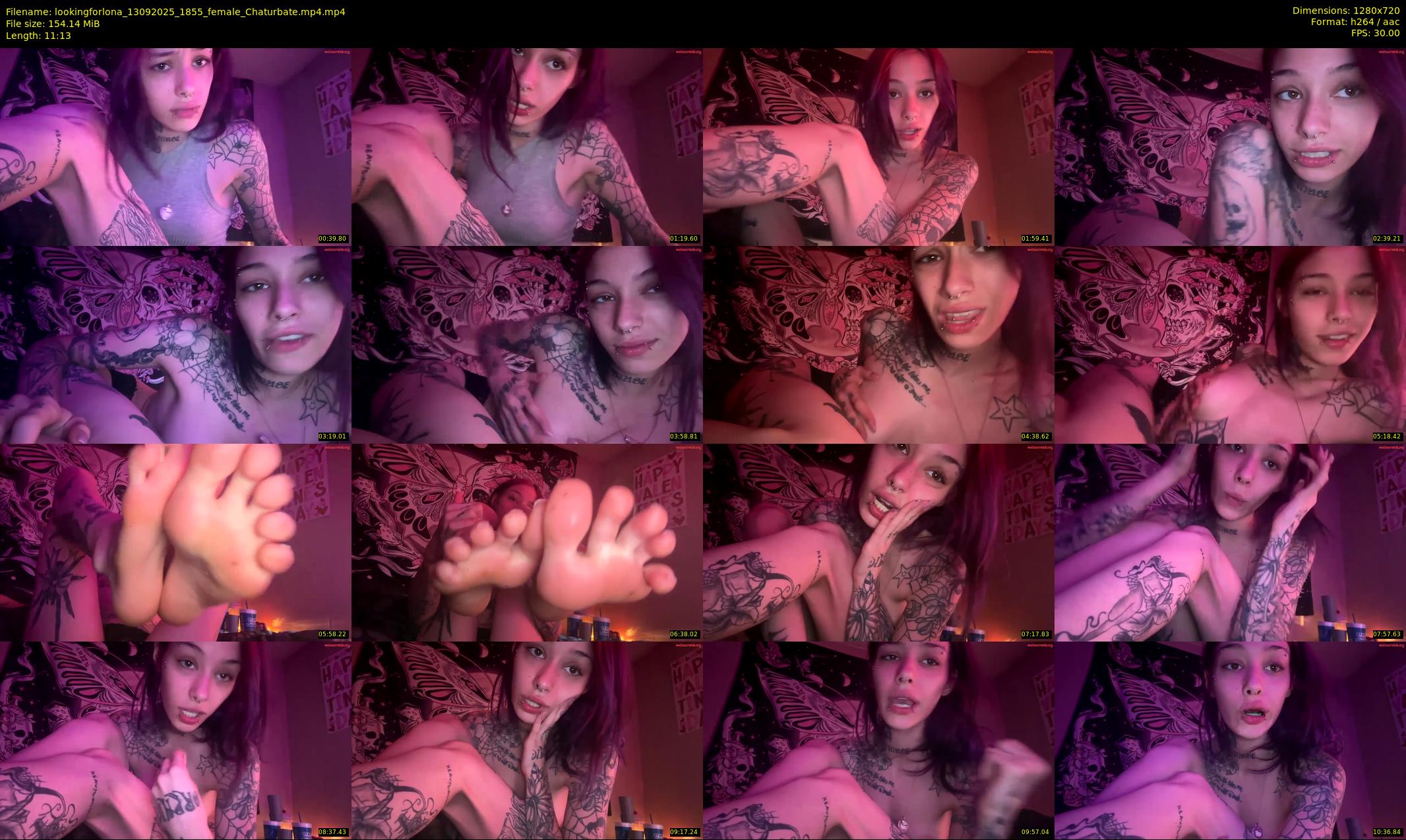 lookingforlona — 12 minute Chaturbate female cam show recording, 720p, Sep 13, 2025