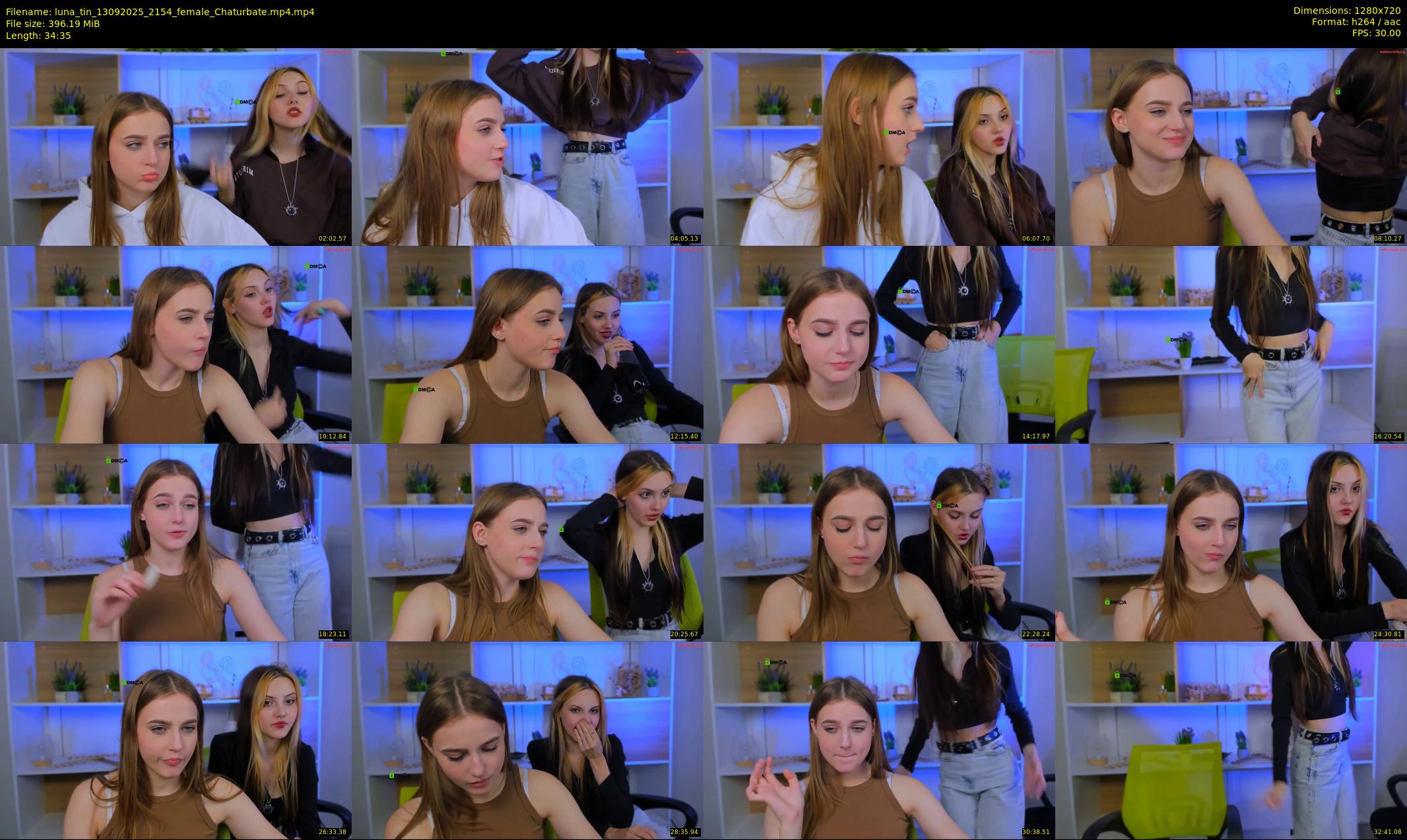 luna_tin — 35 minute Chaturbate couple cam show recording, 720p, Sep 13, 2025