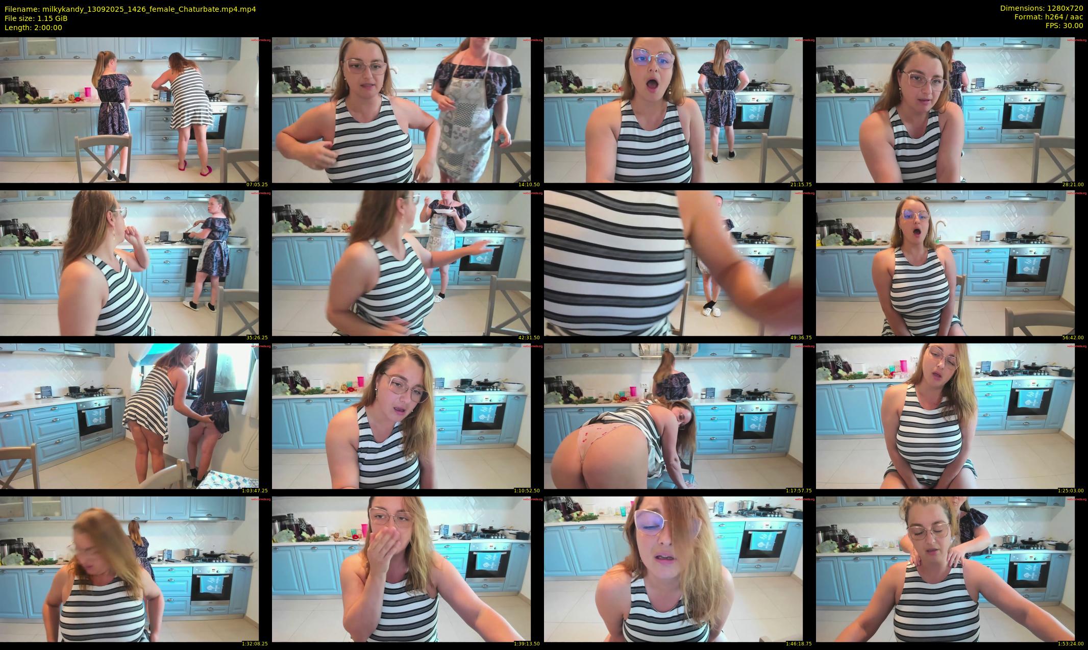 milkykandy — 120 minute Chaturbate female cam show recording, 720p, Sep 13, 2025