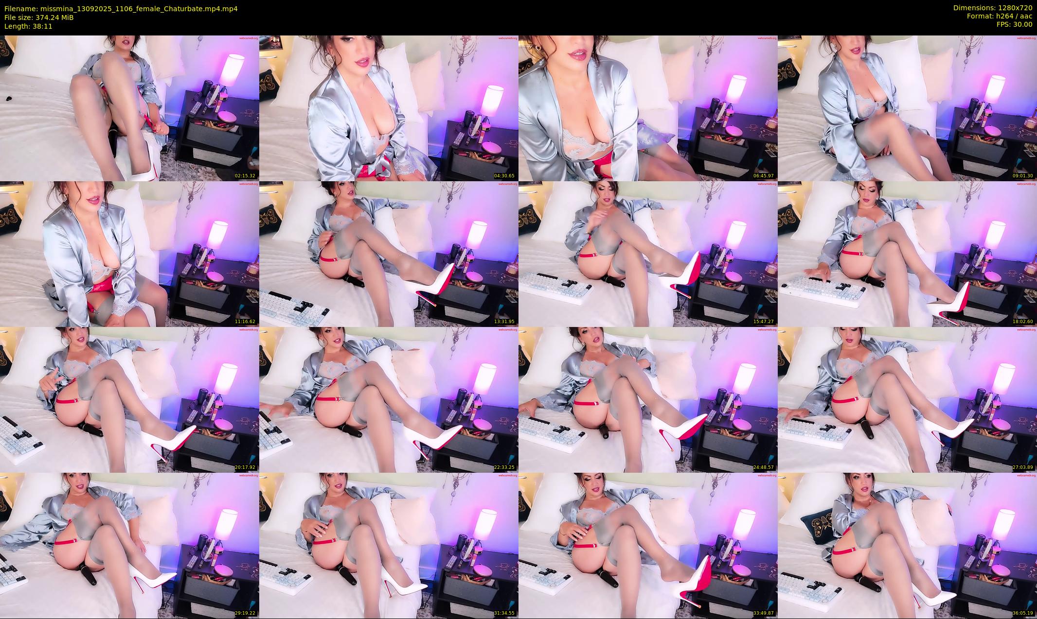 missmina — 39 minute Chaturbate female cam show recording, 720p, Sep 13, 2025