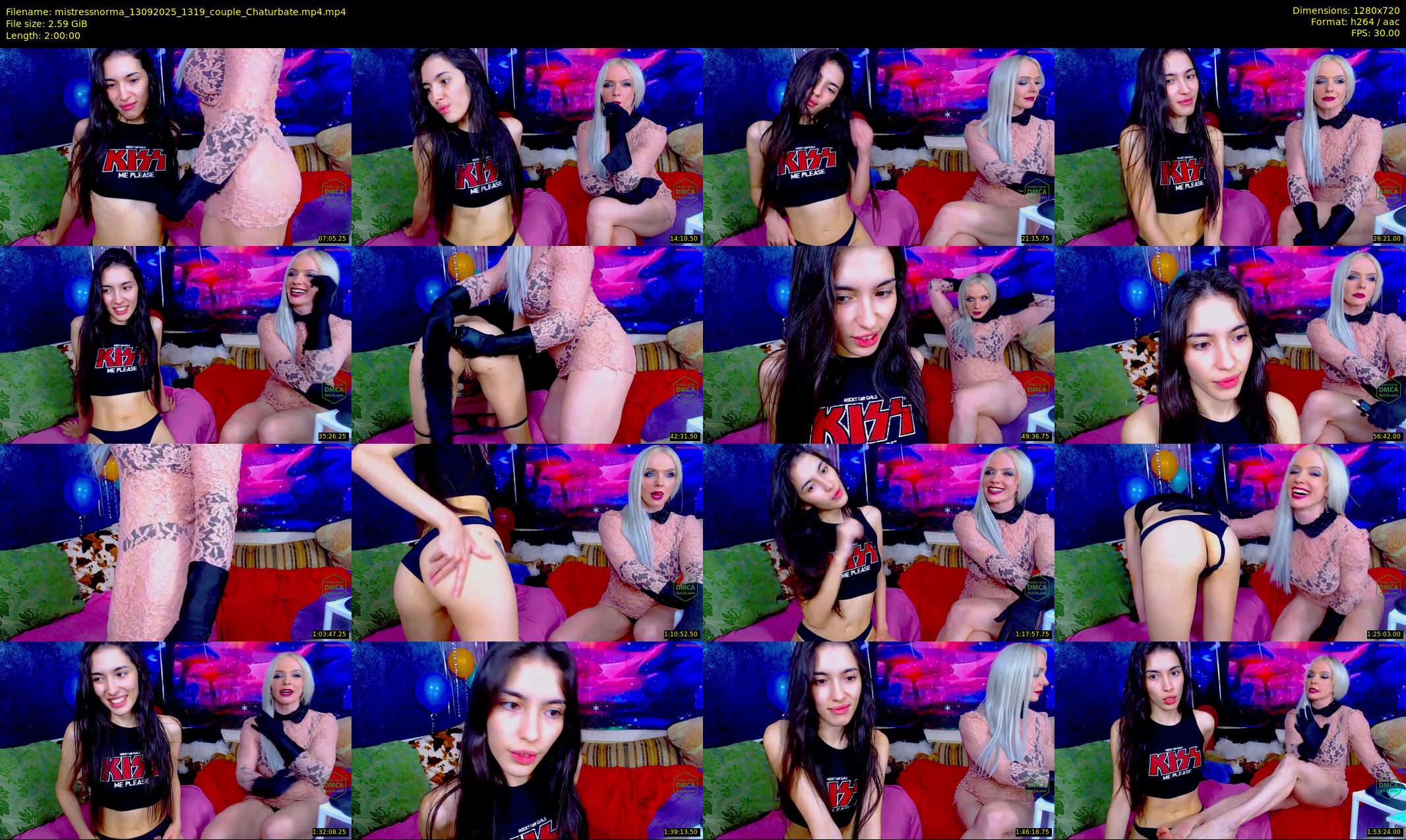 mistressnorma — 120 minute Chaturbate female cam show recording, 720p, Sep 13, 2025