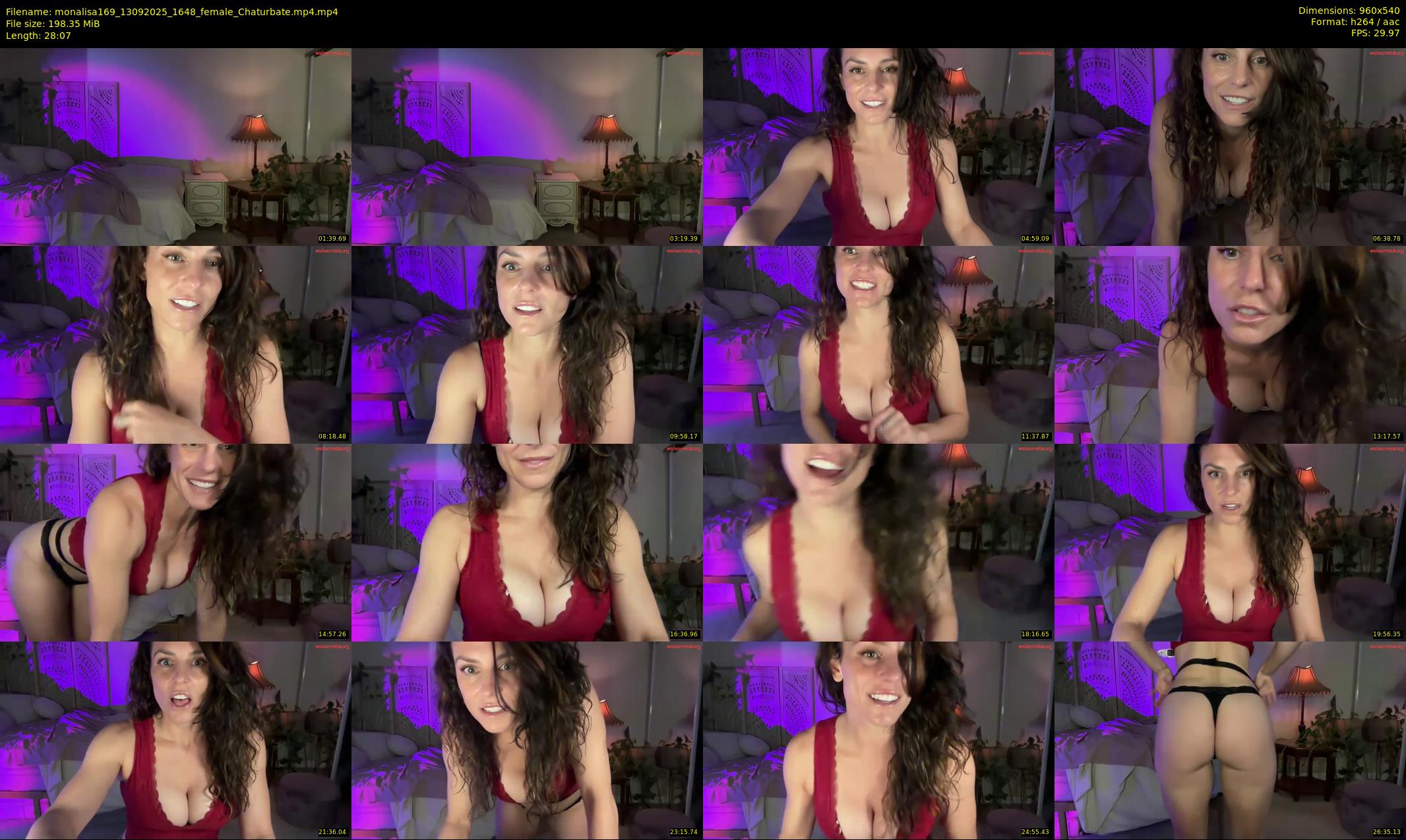 monalisa169 — 29 minute Chaturbate female cam show recording, 480p, Sep 13, 2025
