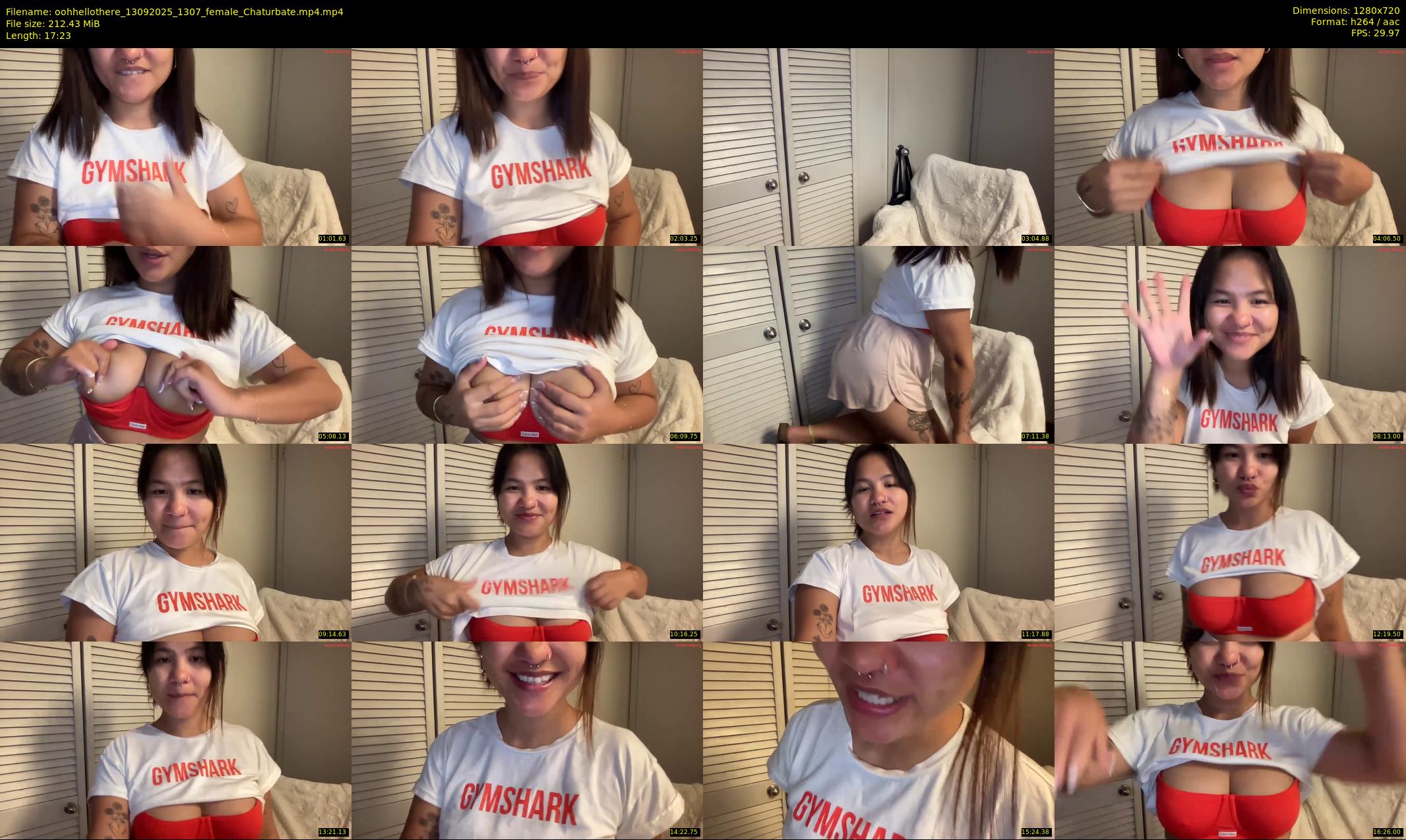 oohhellothere — 18 minute Chaturbate female cam show recording, 720p, Sep 13, 2025
