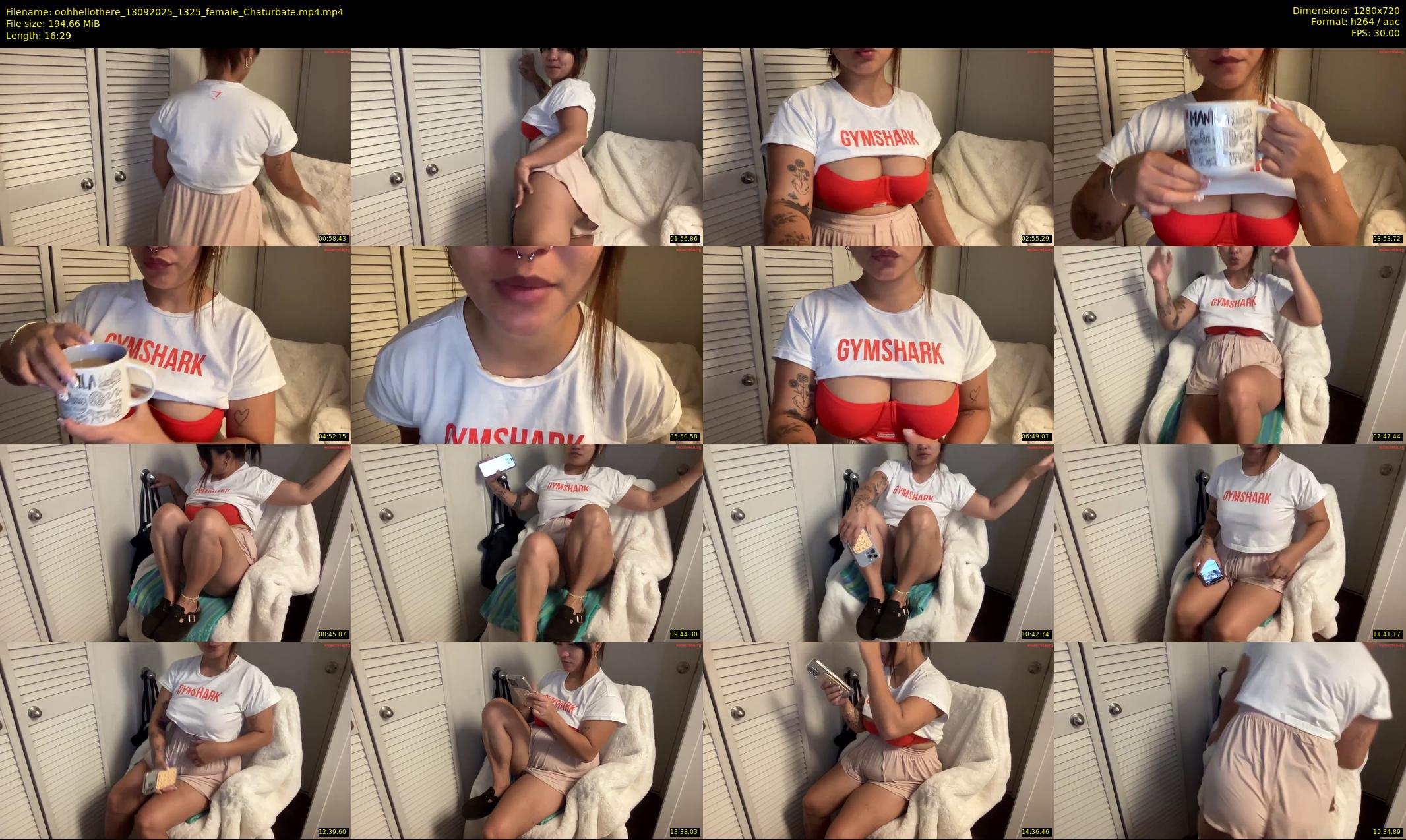 oohhellothere — 17 minute Chaturbate female cam show recording, 720p, Sep 13, 2025