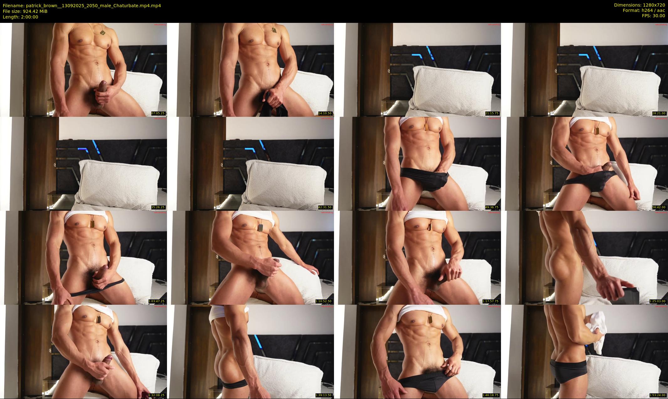 patrick_brown_ — 120 minute Chaturbate male cam show recording, 720p, Sep 13, 2025