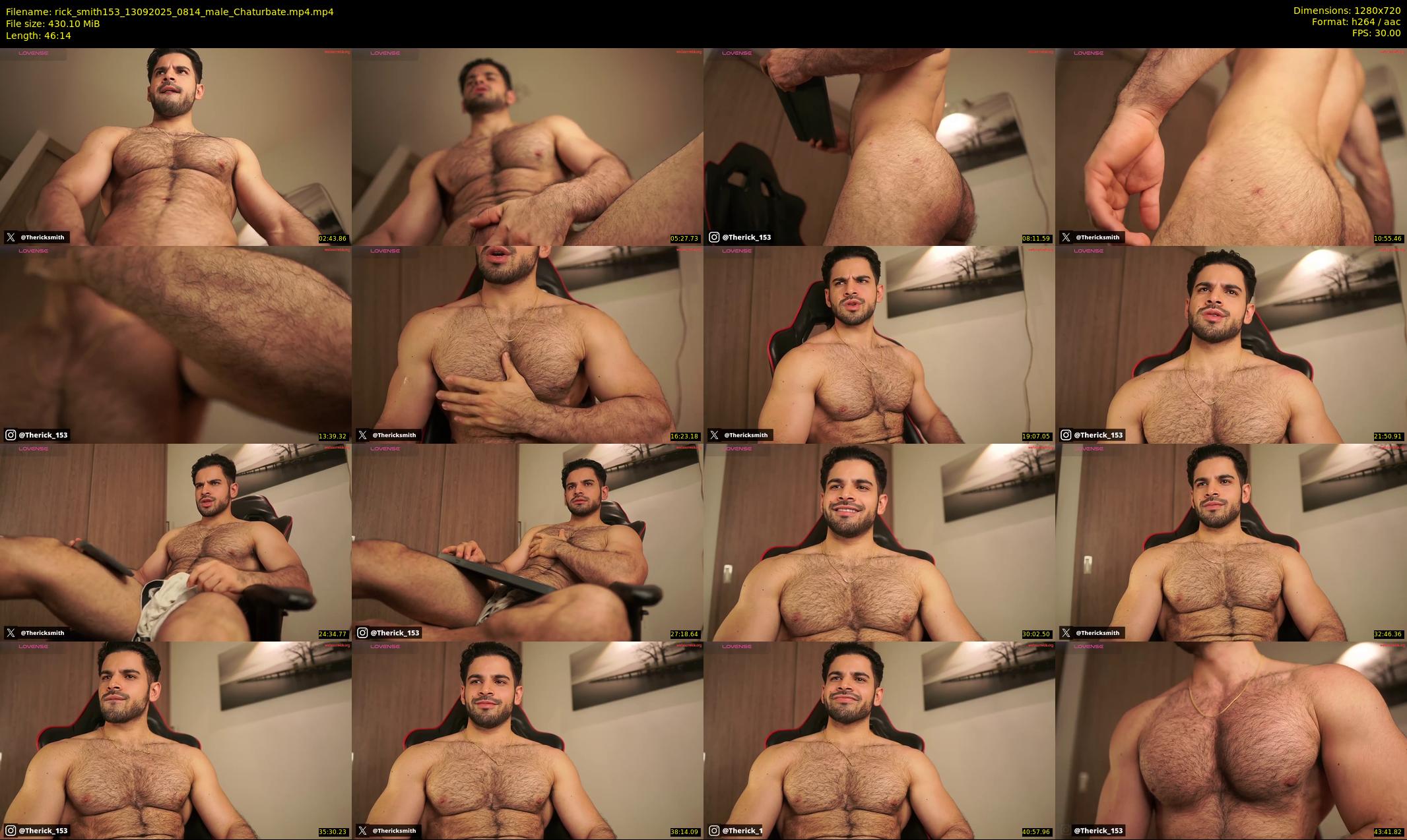 rick_smith153 — 47 minute Chaturbate male cam show recording, 720p, Sep 13, 2025