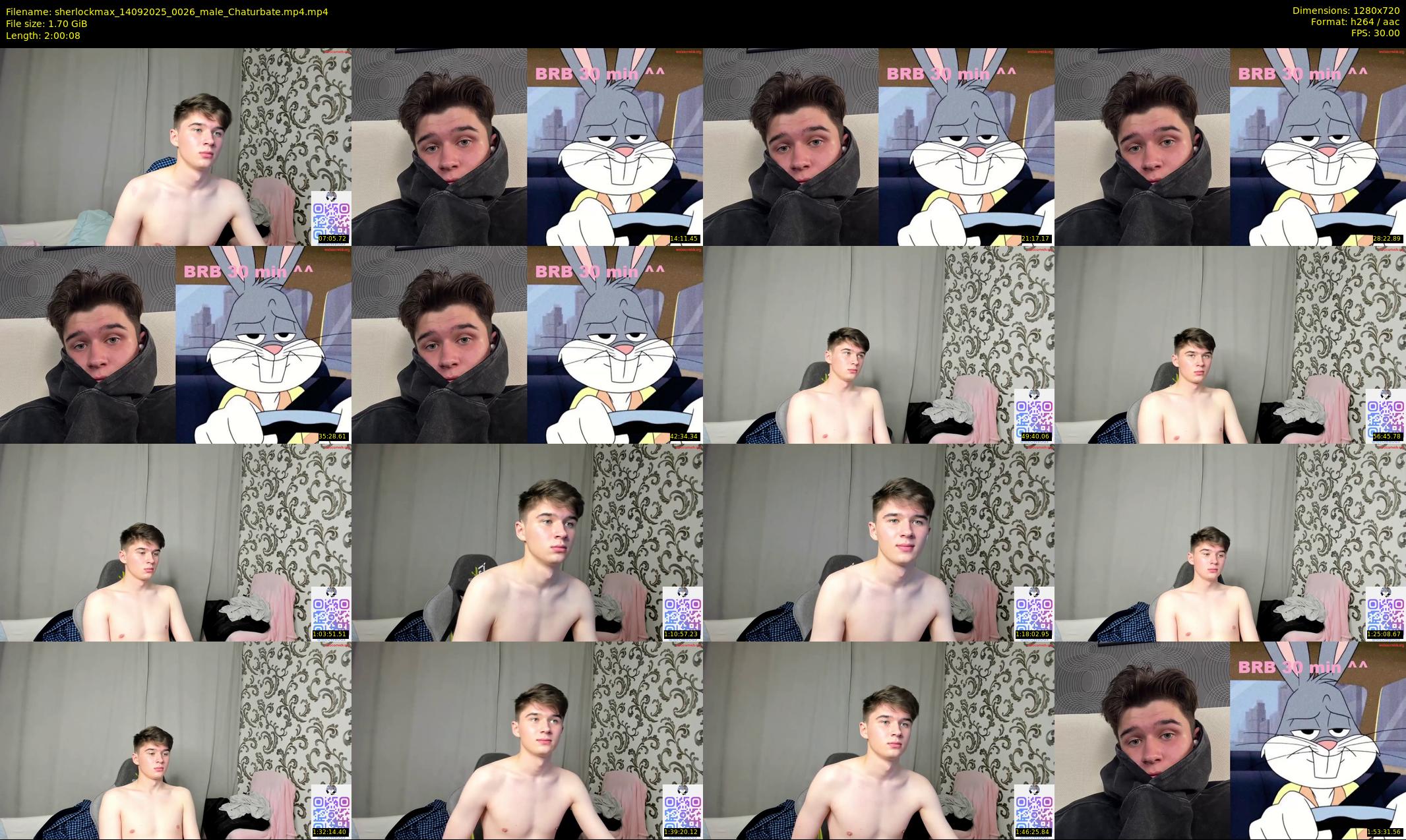 sherlockmax — 121 minute Chaturbate male cam show recording, 720p, Sep 14, 2025