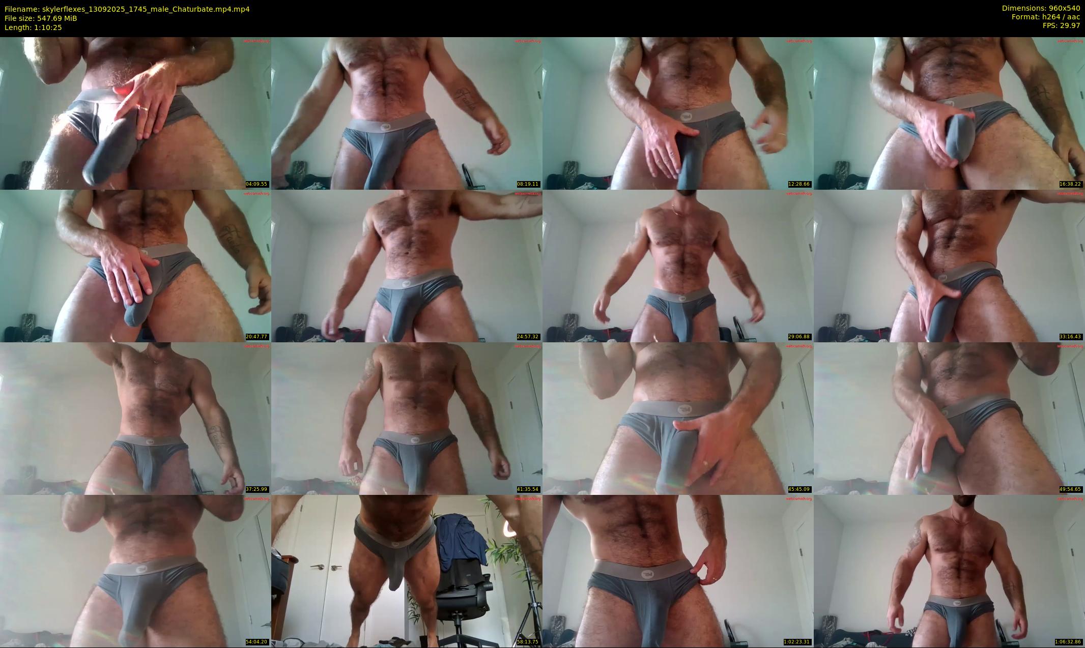 skylerflexes — 71 minute Chaturbate male cam show recording, 480p, Sep 13, 2025