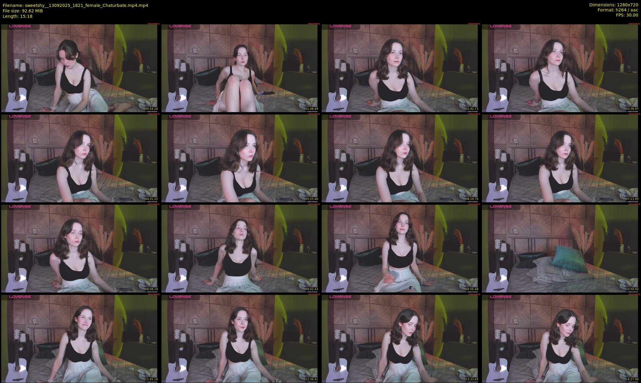 sweetshy_ — 16 minute Chaturbate female cam show recording, 720p, Sep 13, 2025