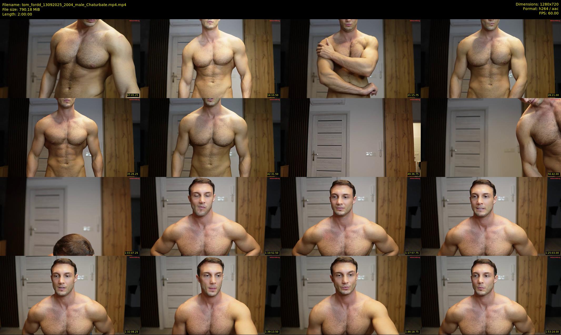 tom_fordd — 120 minute Chaturbate male cam show recording, 720p, Sep 13, 2025