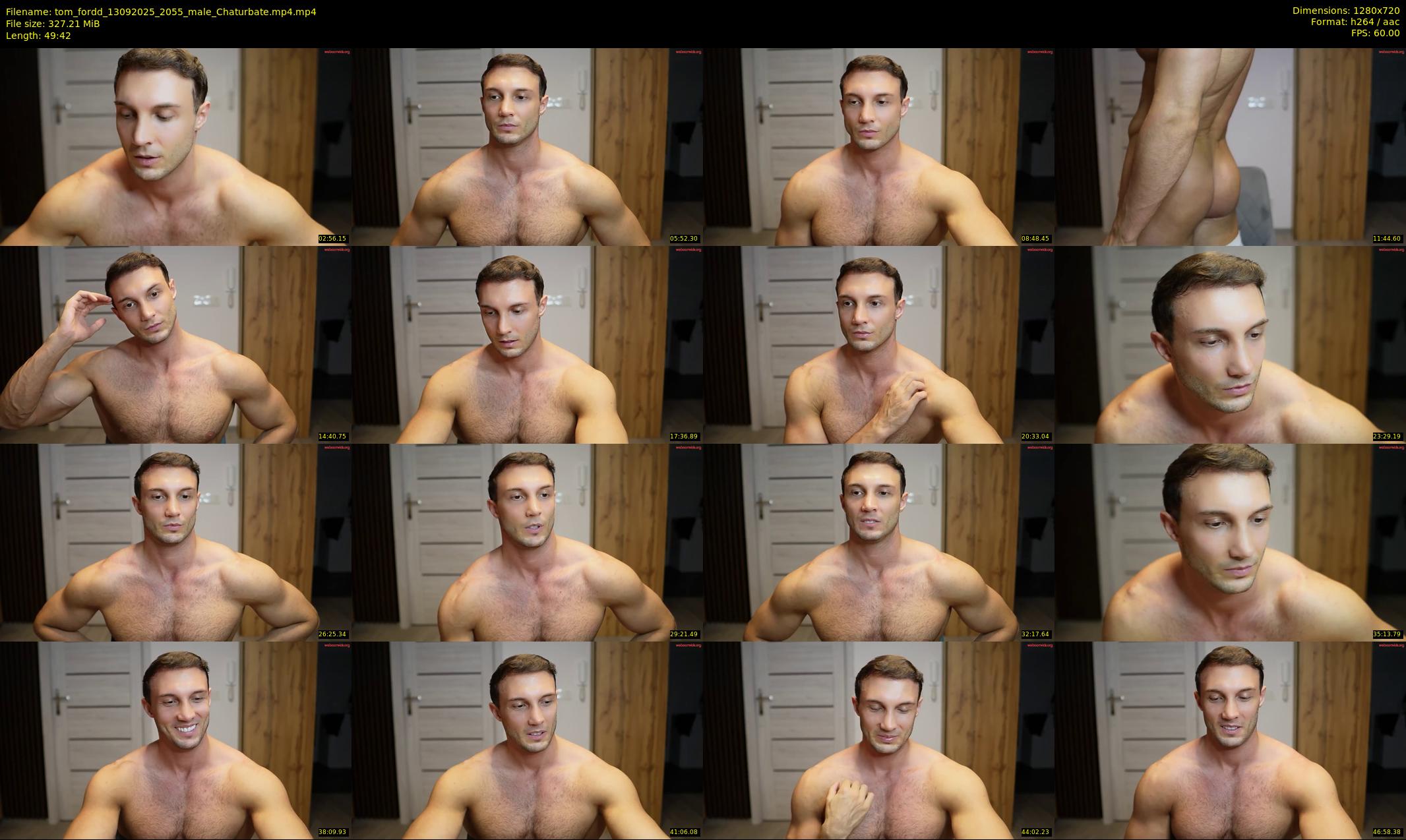 tom_fordd — 50 minute Chaturbate male cam show recording, 720p, Sep 13, 2025