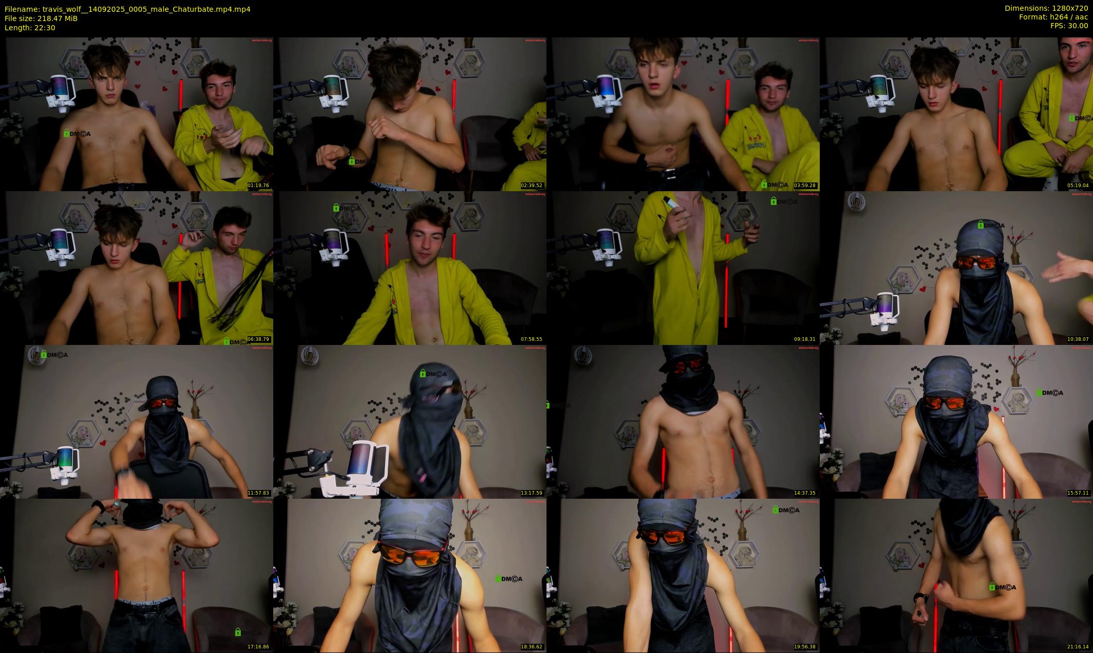 travis_wolf_ — 23 minute Chaturbate male cam show recording, 720p, Sep 14, 2025