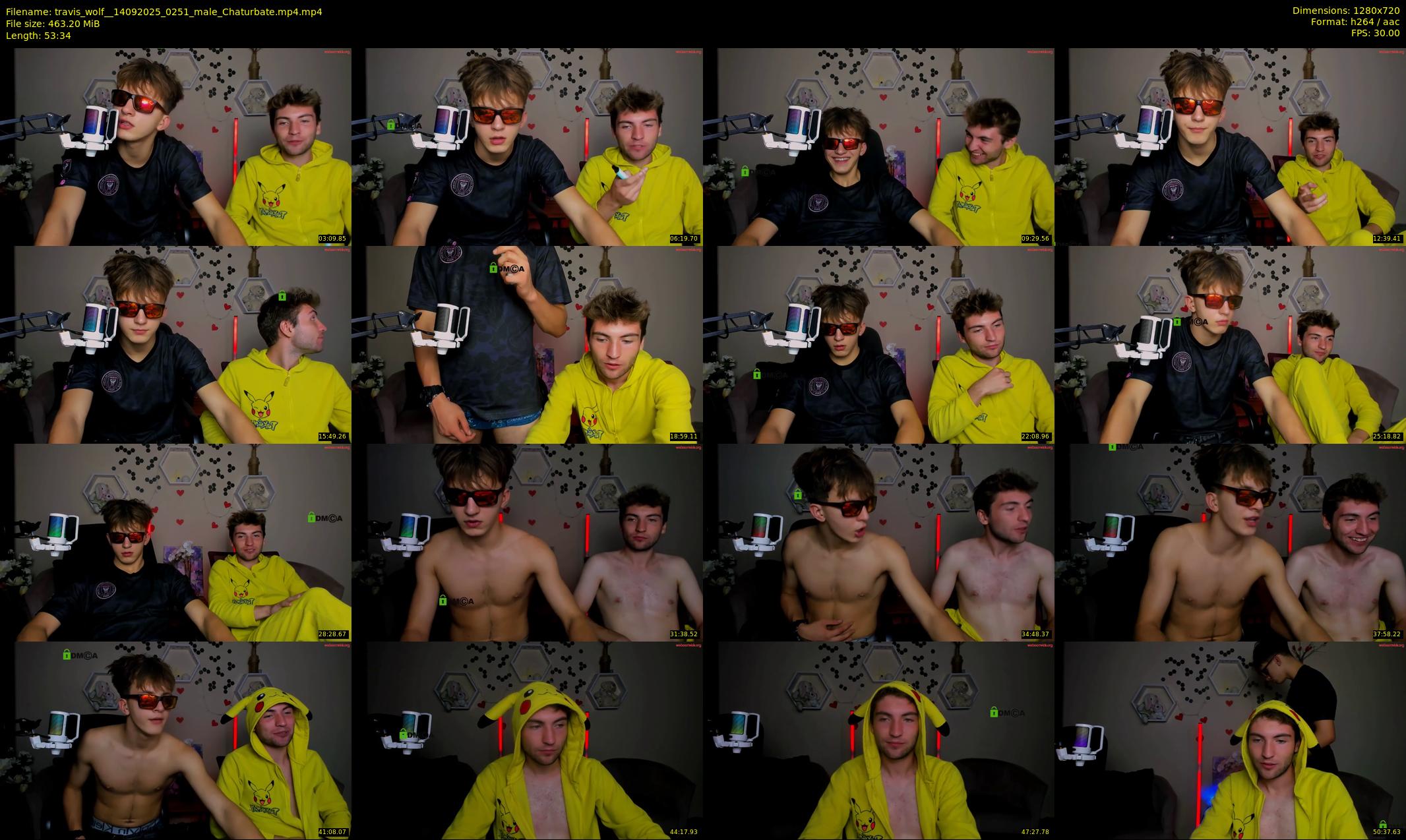 travis_wolf_ — 54 minute Chaturbate male cam show recording, 720p, Sep 14, 2025