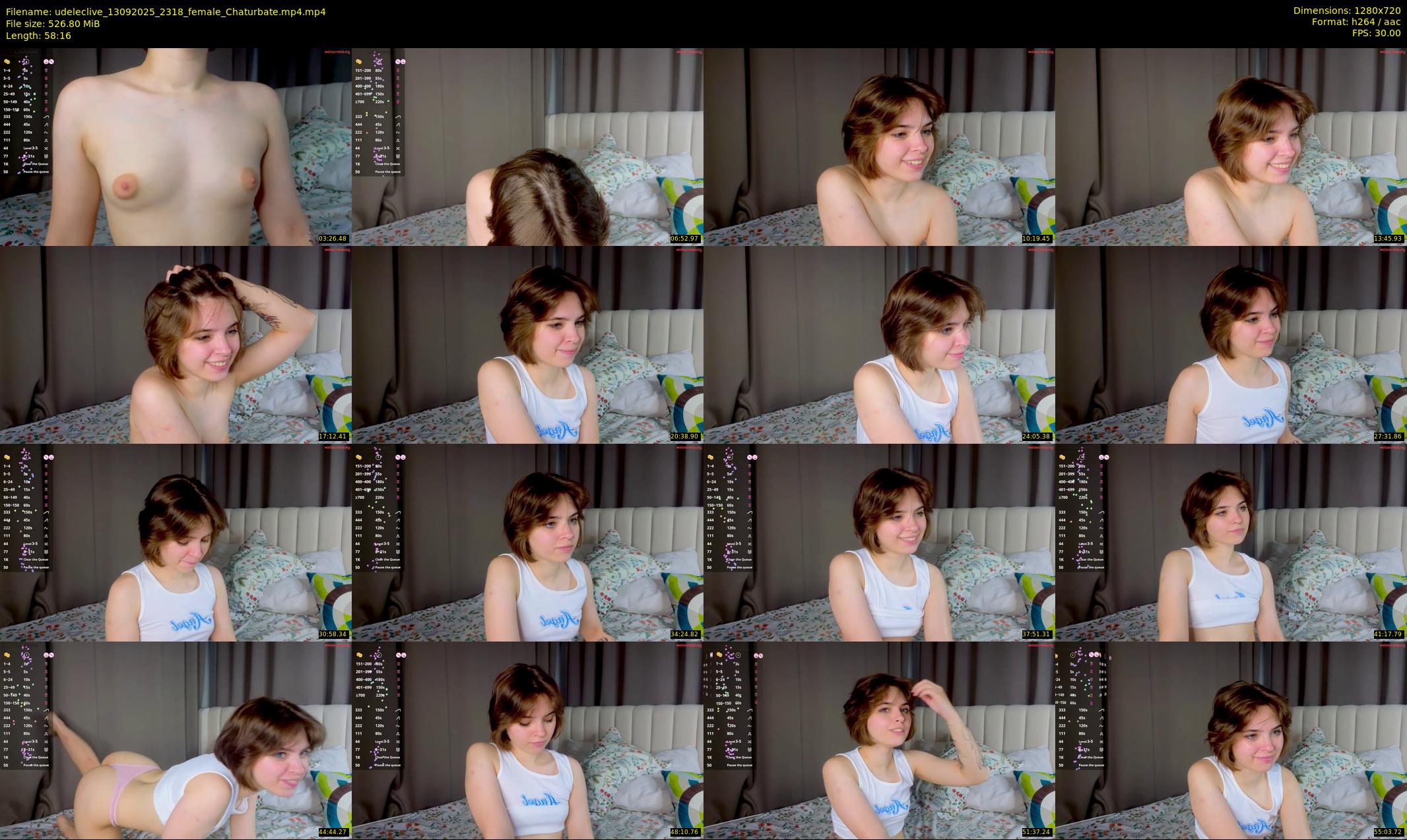 udeleclive — 59 minute Chaturbate female cam show recording, 720p, Sep 13, 2025