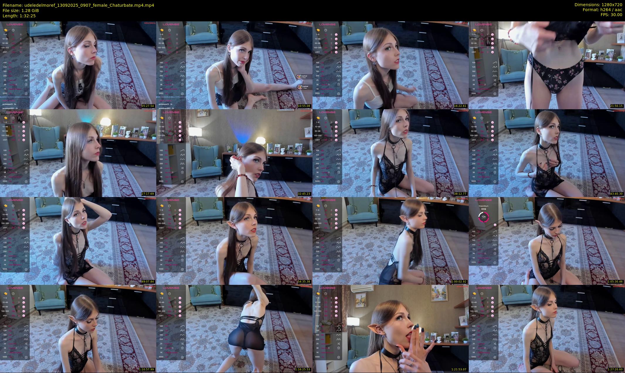 udeledelmoref — 93 minute Chaturbate female cam show recording, 720p, Sep 13, 2025