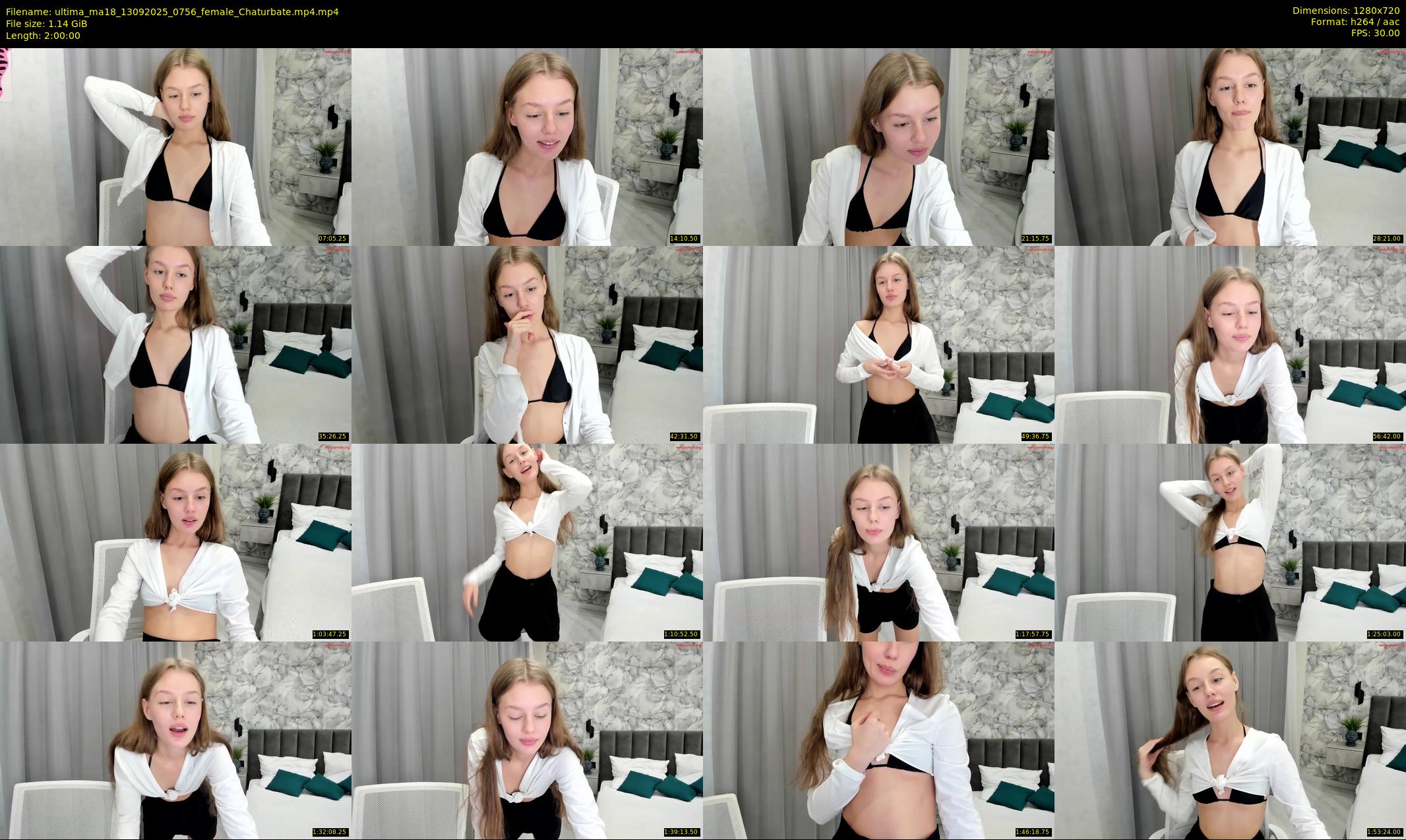 ultima_ma18 — 120 minute Chaturbate female cam show recording, 720p, Sep 13, 2025