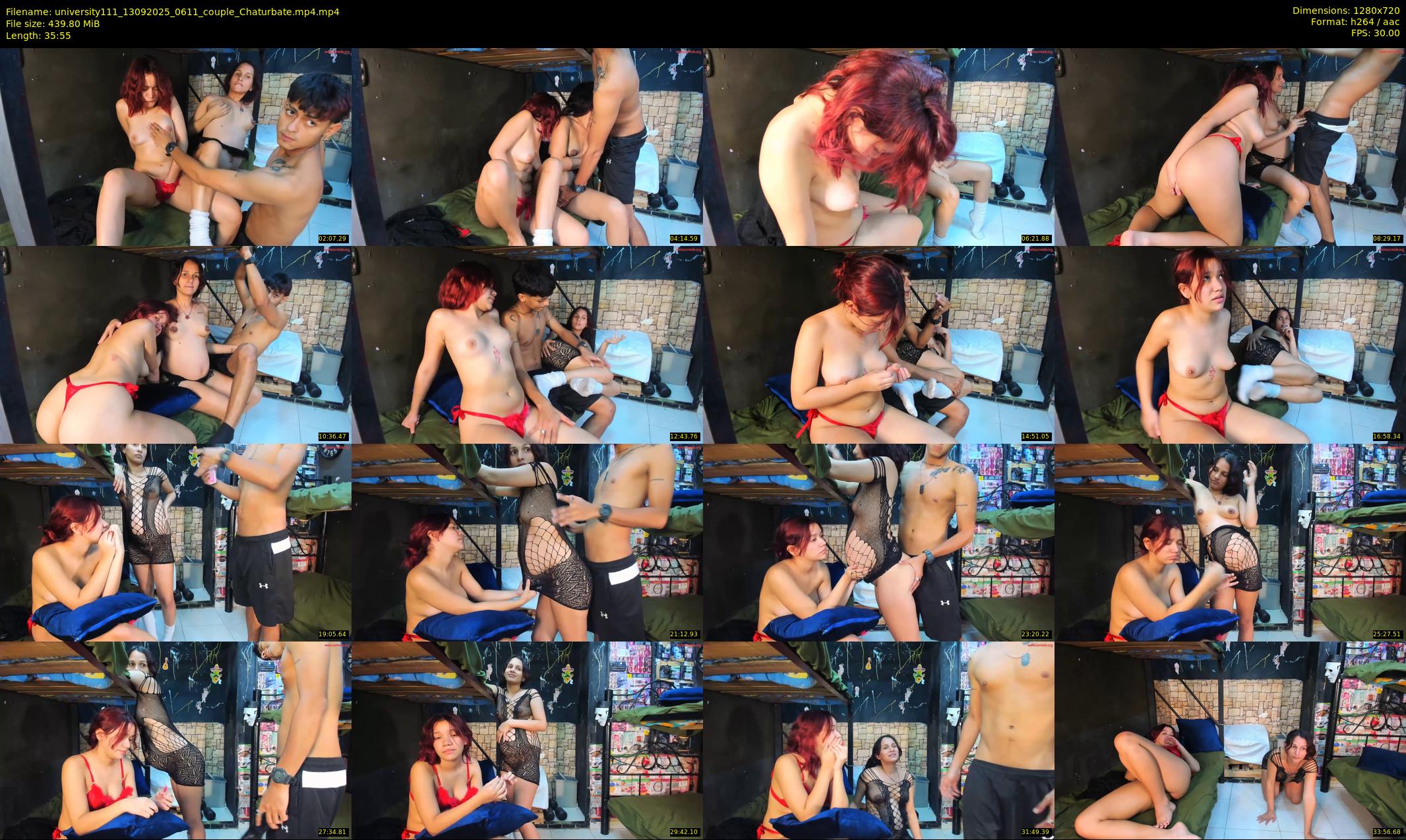 university111 — 36 minute Chaturbate couple cam show recording, 720p, Sep 13, 2025