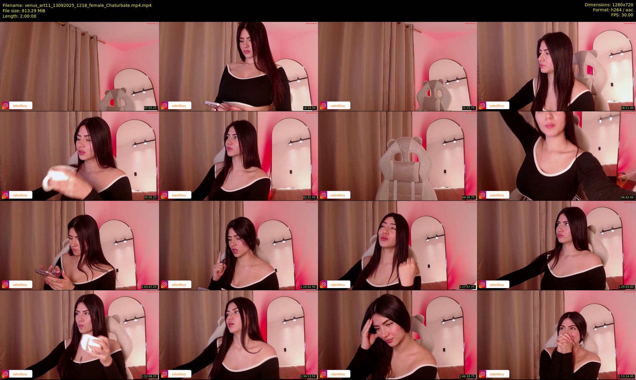 venus_art11 — 120 minute Chaturbate female cam show recording, 720p, Sep 13, 2025