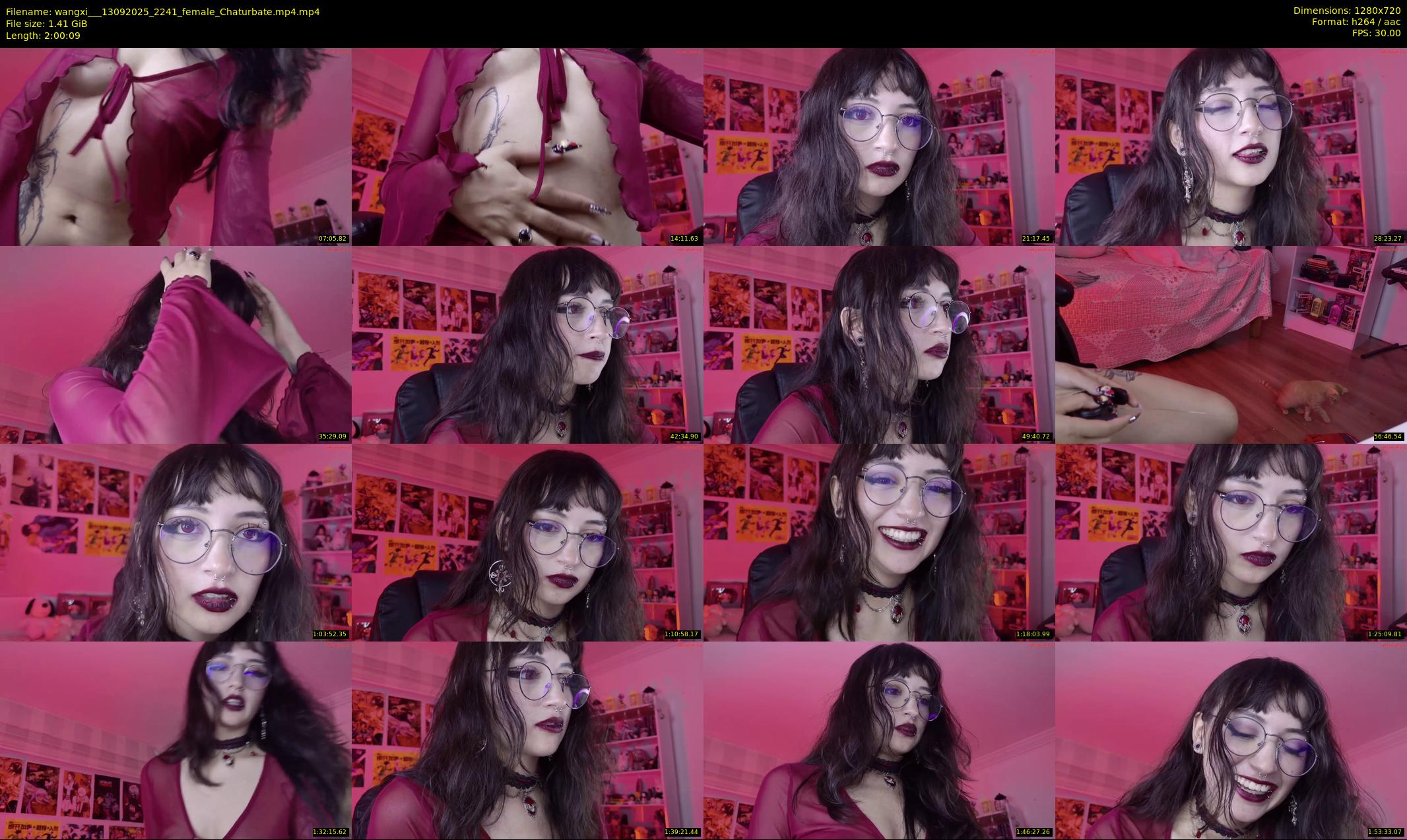 wangxi__ — 121 minute Chaturbate female cam show recording, 720p, Sep 13, 2025