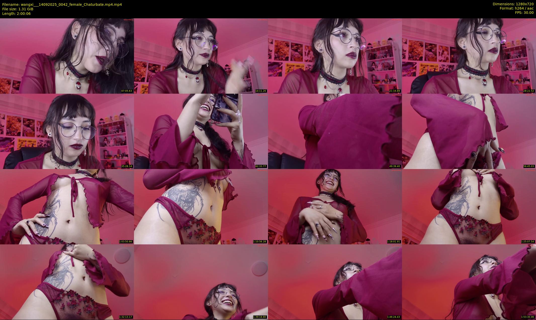 wangxi__ — 121 minute Chaturbate female cam show recording, 720p, Sep 14, 2025