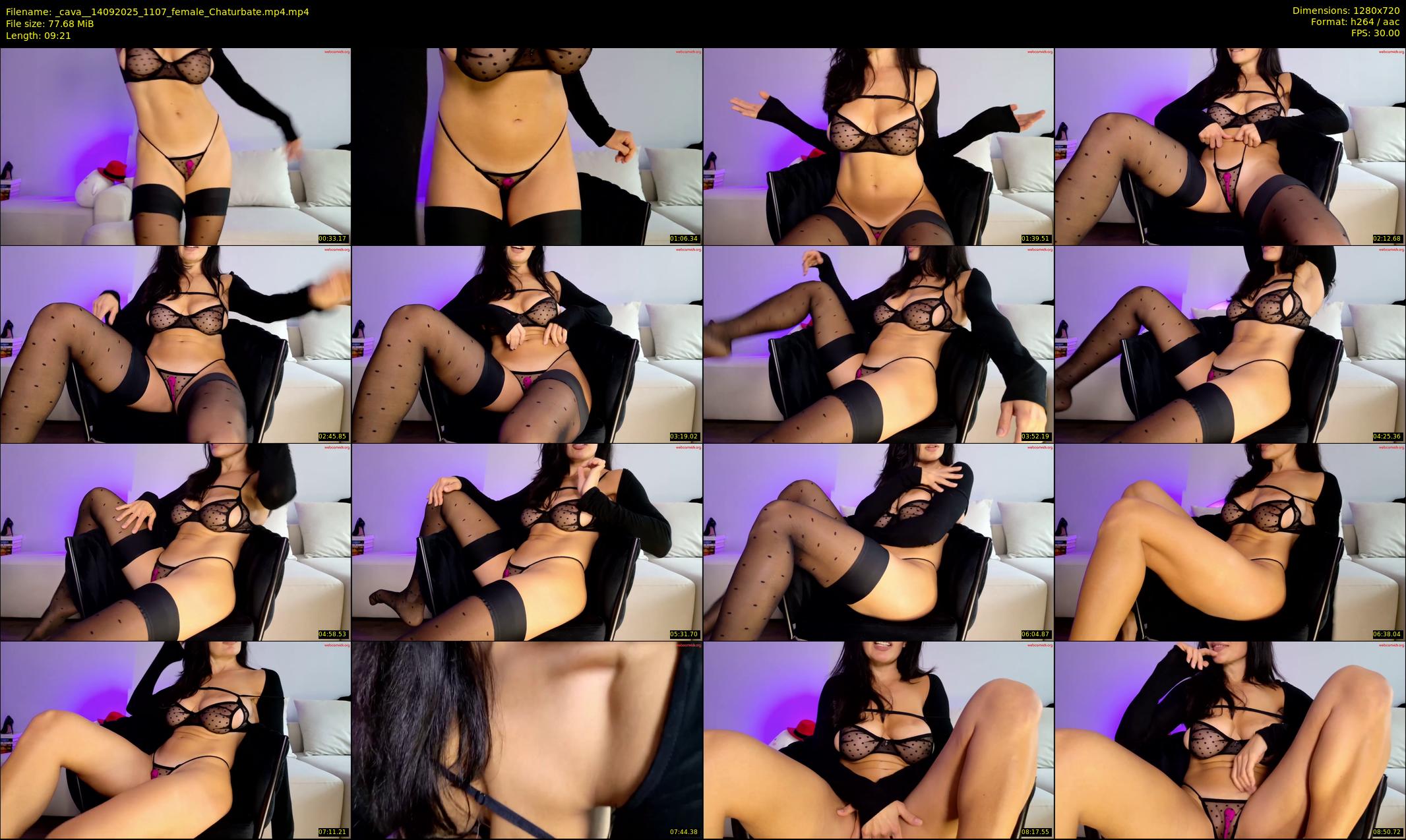 _cava_ — 10 minute Chaturbate female cam show recording, 720p, Sep 14, 2025