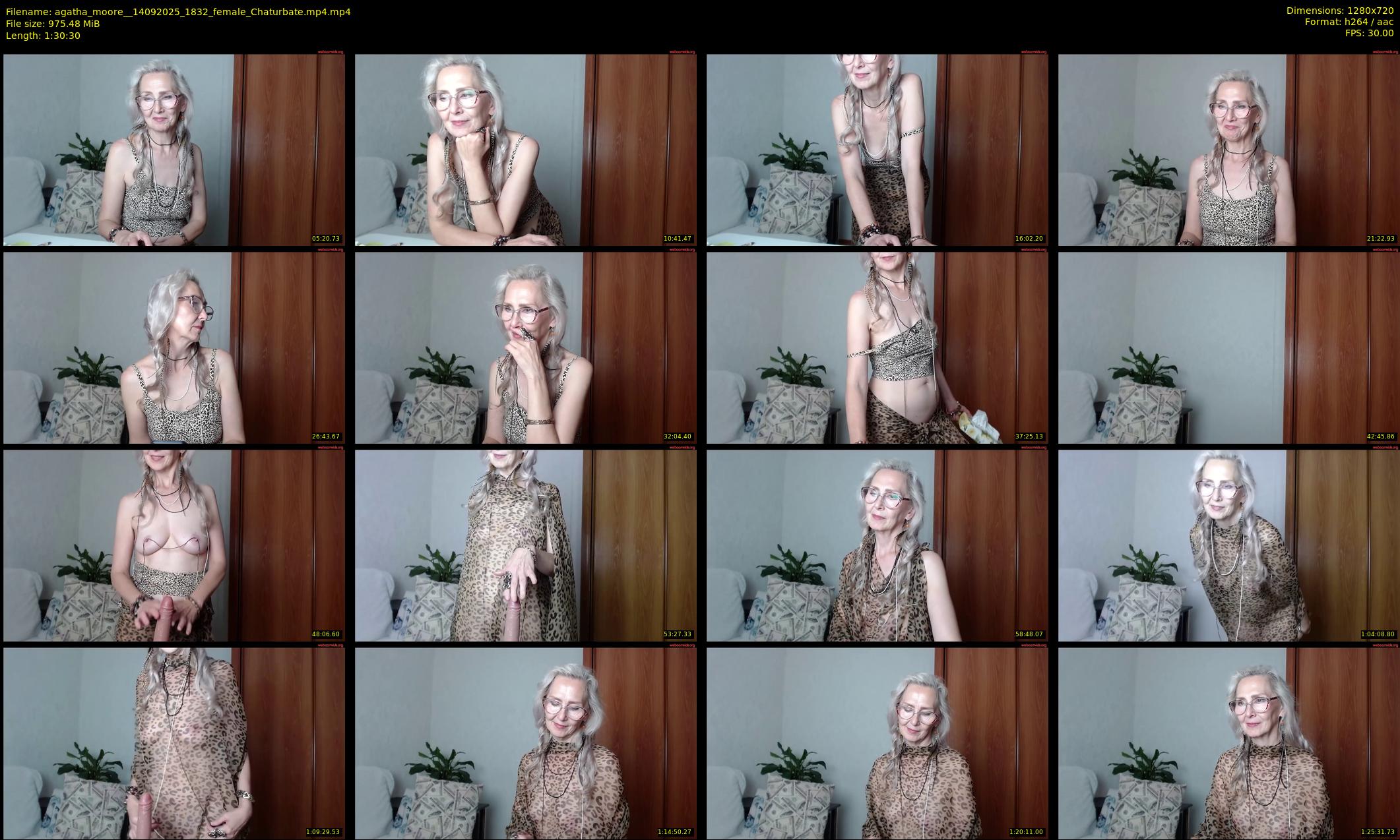 agatha_moore_ — 91 minute Chaturbate female cam show recording, 720p, Sep 14, 2025