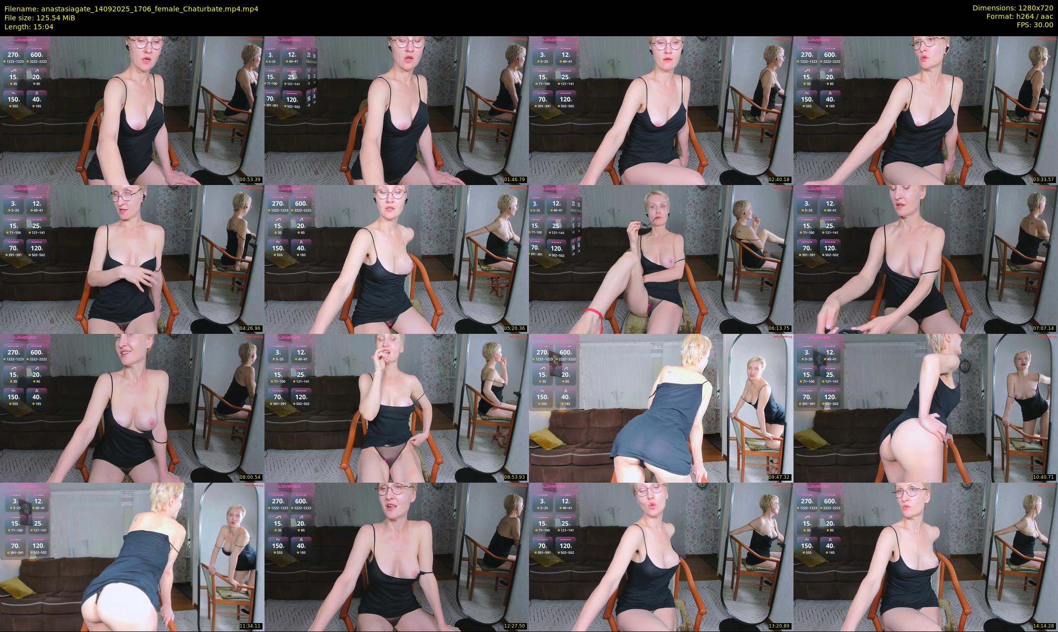 anastasiagate — 16 minute Chaturbate female cam show recording, 720p, Sep 14, 2025