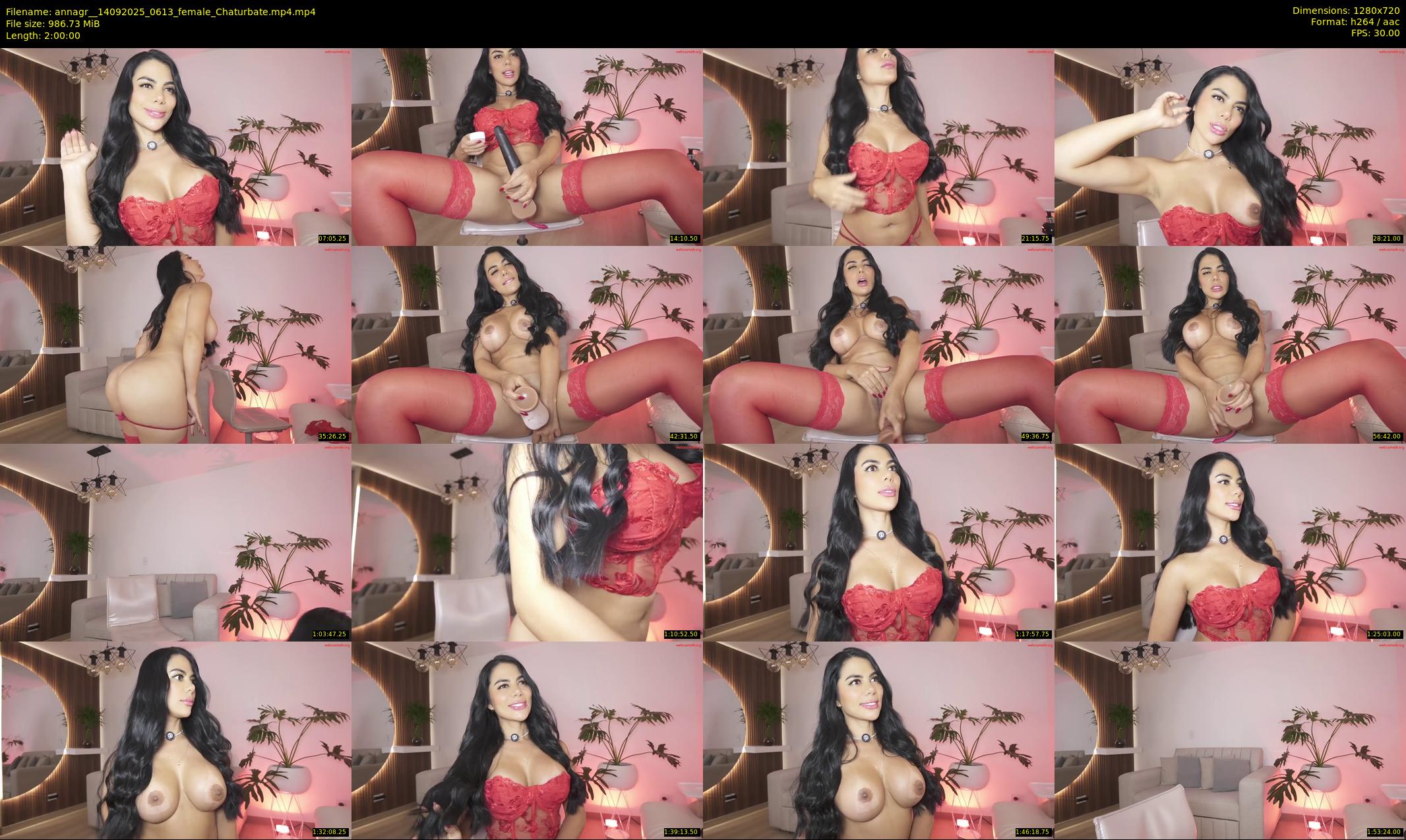 annagr_ — 120 minute Chaturbate female cam show recording, 720p, Sep 14, 2025