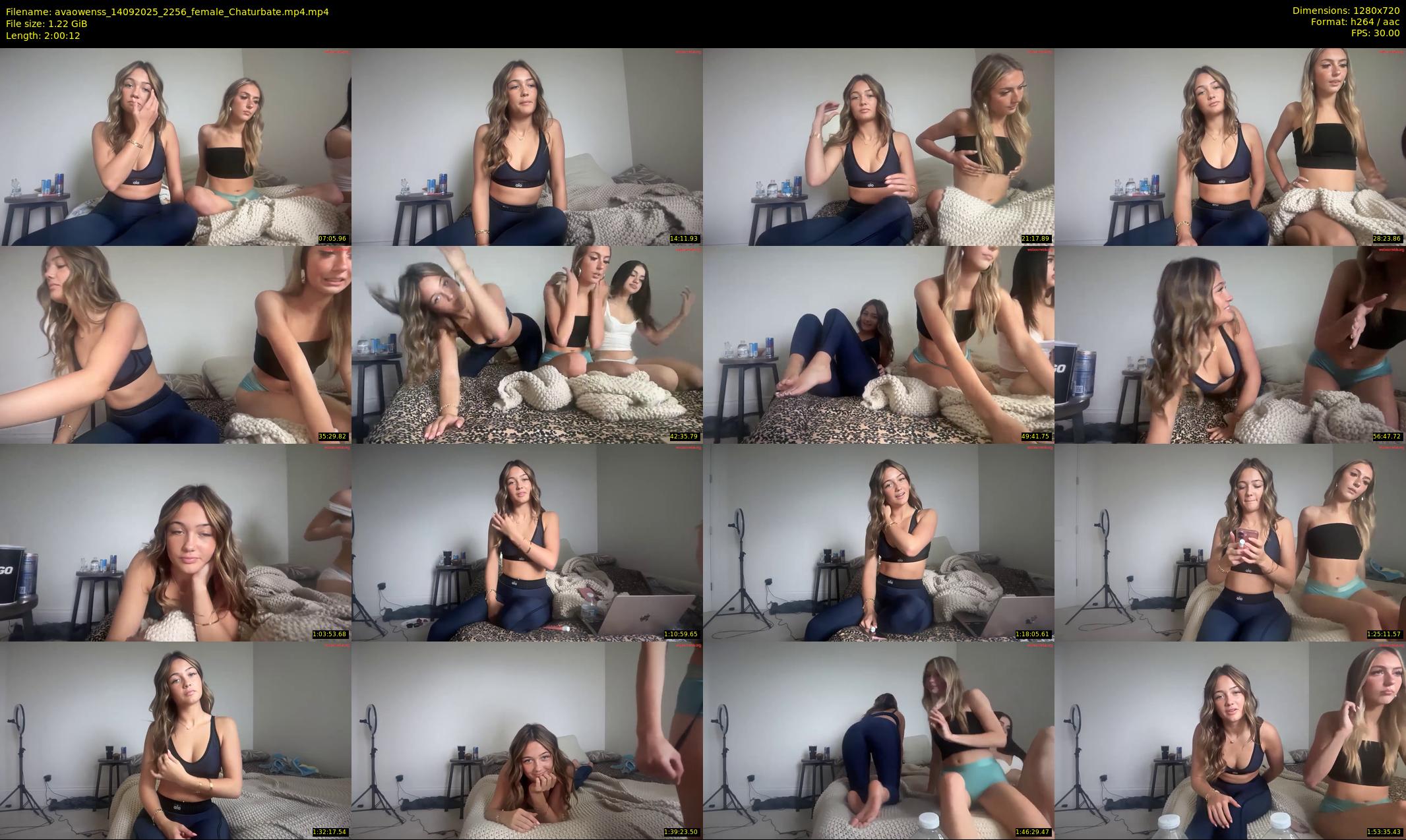 avaowenss — 121 minute Chaturbate female cam show recording, 720p, Sep 14, 2025