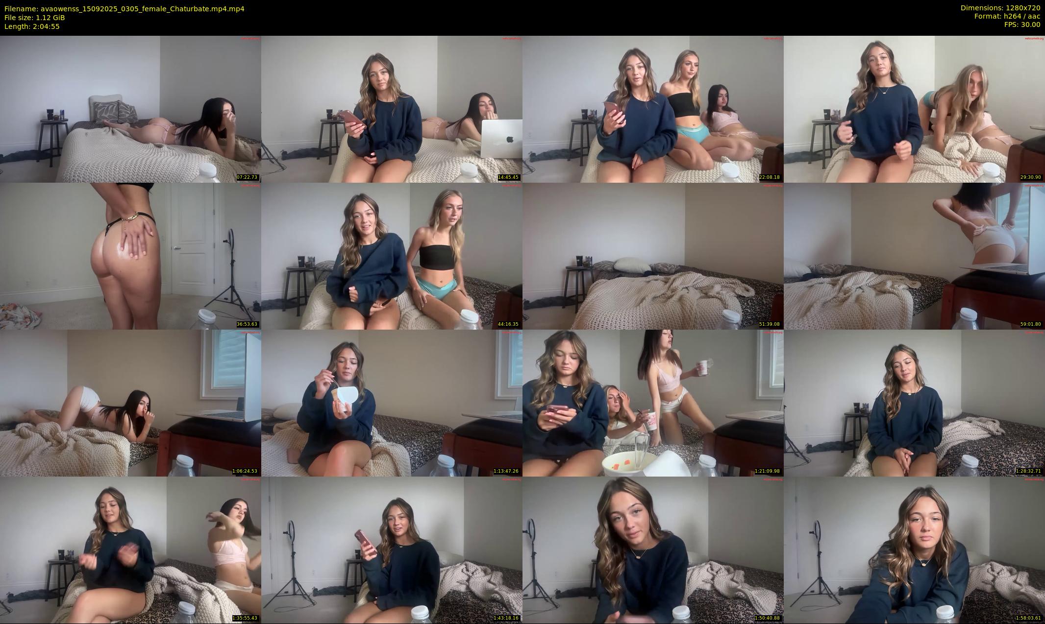 avaowenss — 125 minute Chaturbate female cam show recording, 720p, Sep 15, 2025