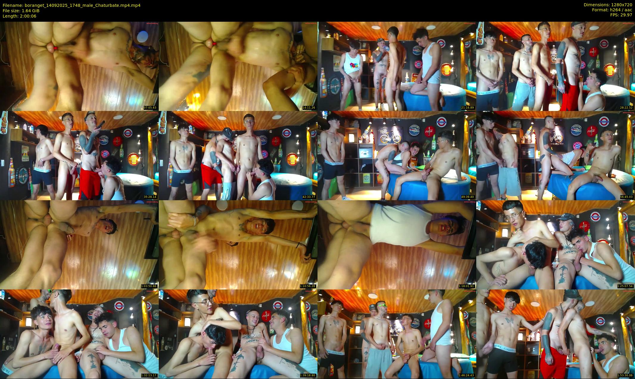 boranget — 121 minute Chaturbate male cam show recording, 720p, Sep 14, 2025