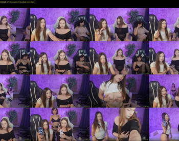 bright_diamonds_054 — 58 minute Chaturbate couple cam show recording, 720p, Sep 14, 2025