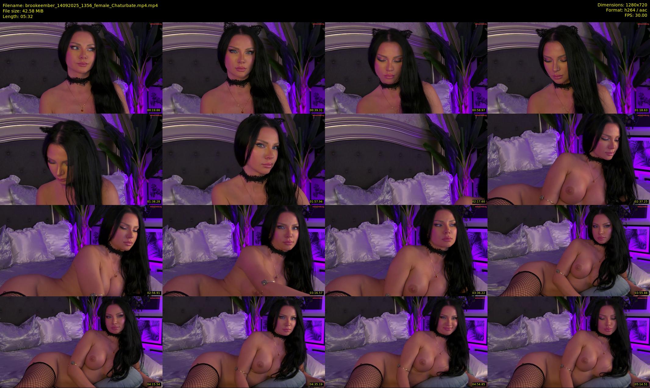 brookeember — 6 minute Chaturbate female cam show recording, 720p, Sep 14, 2025