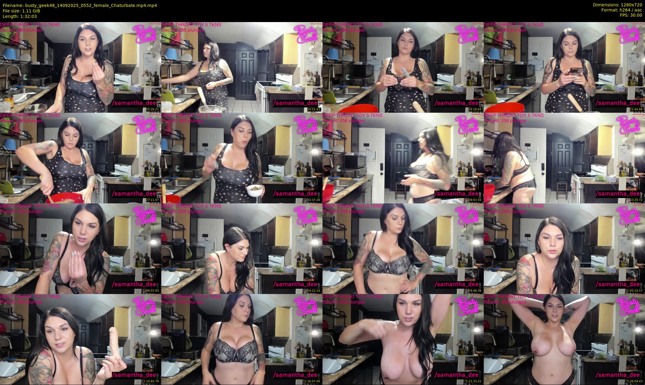 busty_geek48 — 93 minute Chaturbate female cam show recording, 720p, Sep 14, 2025