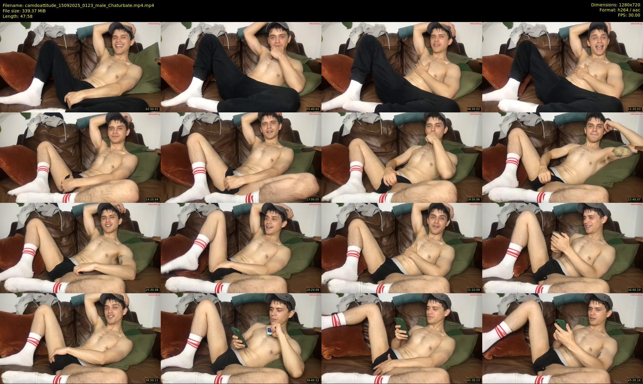 camdoattitude — 48 minute Chaturbate male cam show recording, 720p, Sep 15, 2025