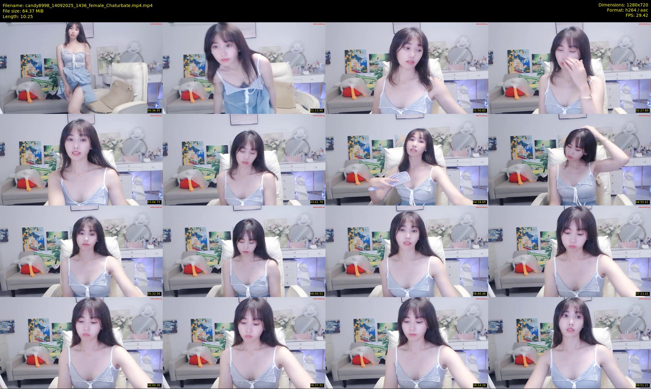 candy8998 — 11 minute Chaturbate female cam show recording, 720p, Sep 14, 2025
