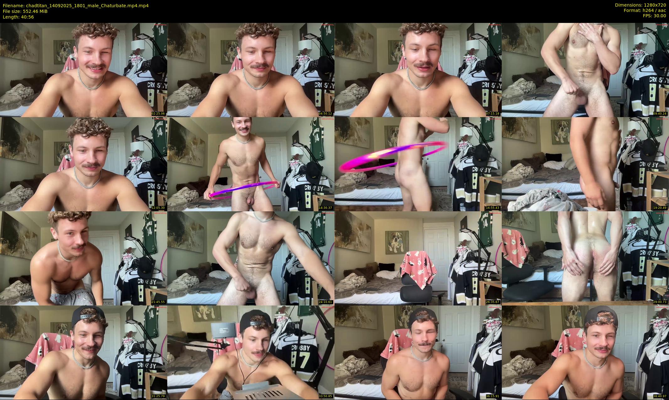 chadtitan — 41 minute Chaturbate male cam show recording, 720p, Sep 14, 2025
